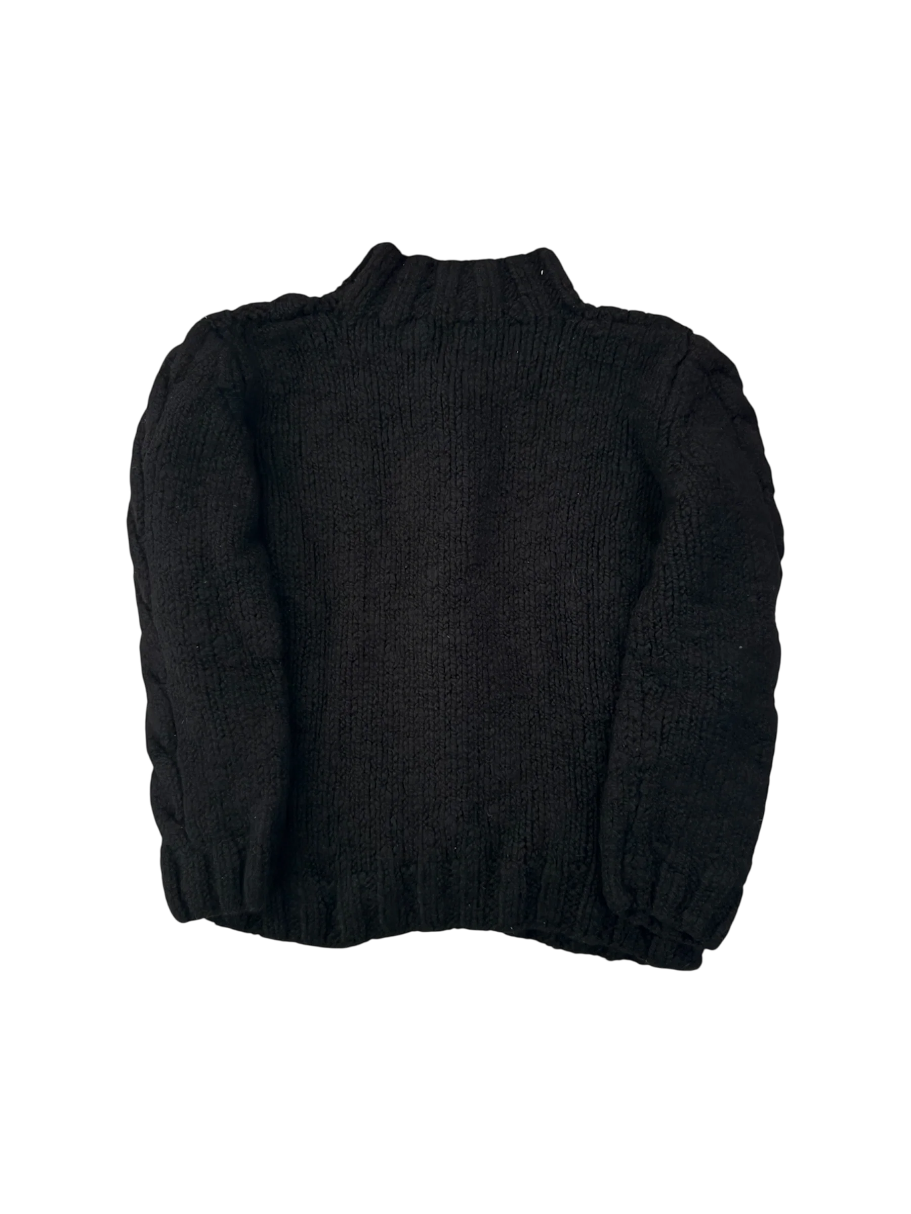 C.P. Company Black Wool Cardigan - Medium - Image 2