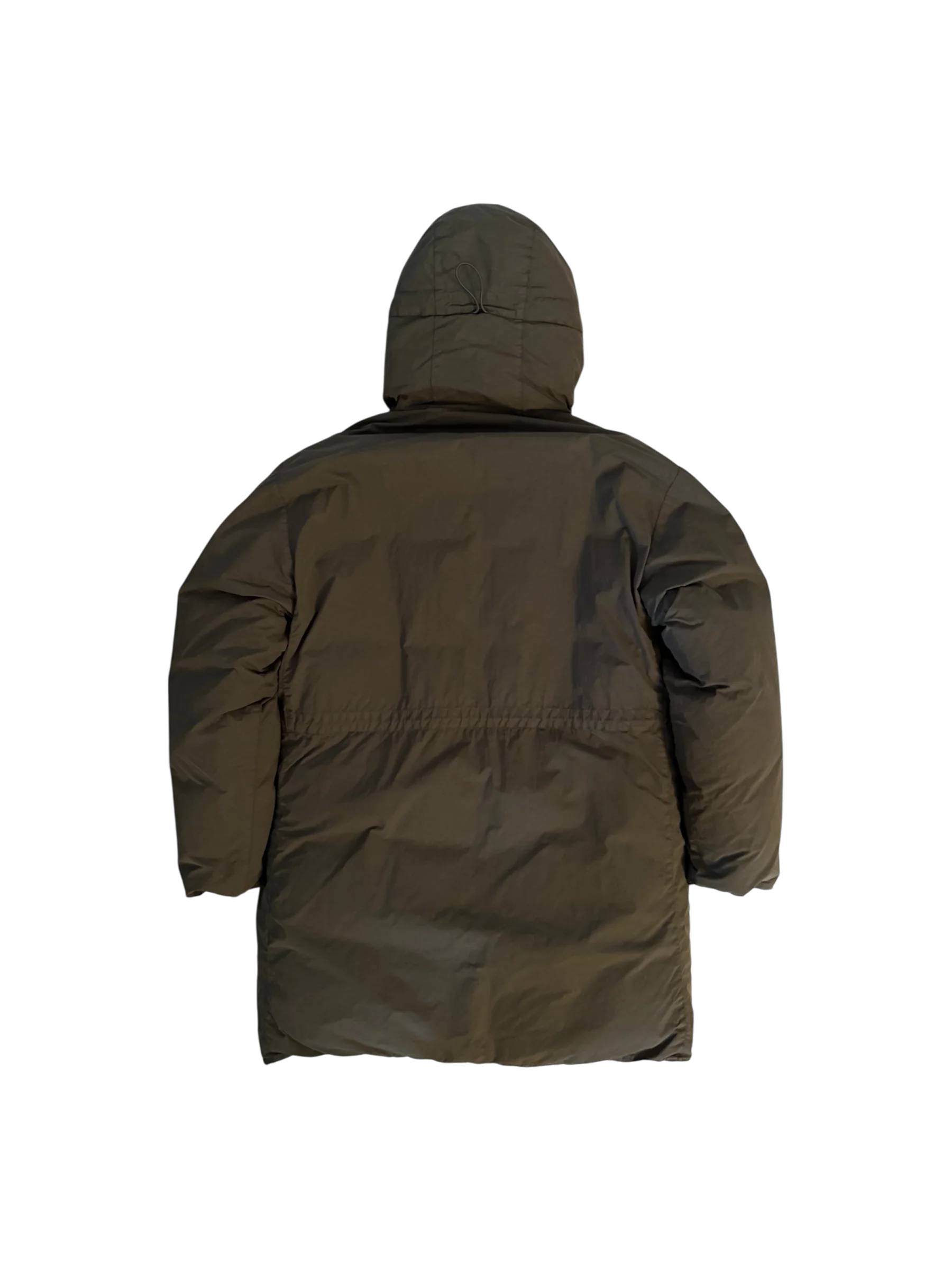 C.P. Company 'Flatt Nylon' Yellow Liner Parka Puffer - 50 (Large) - Image 4