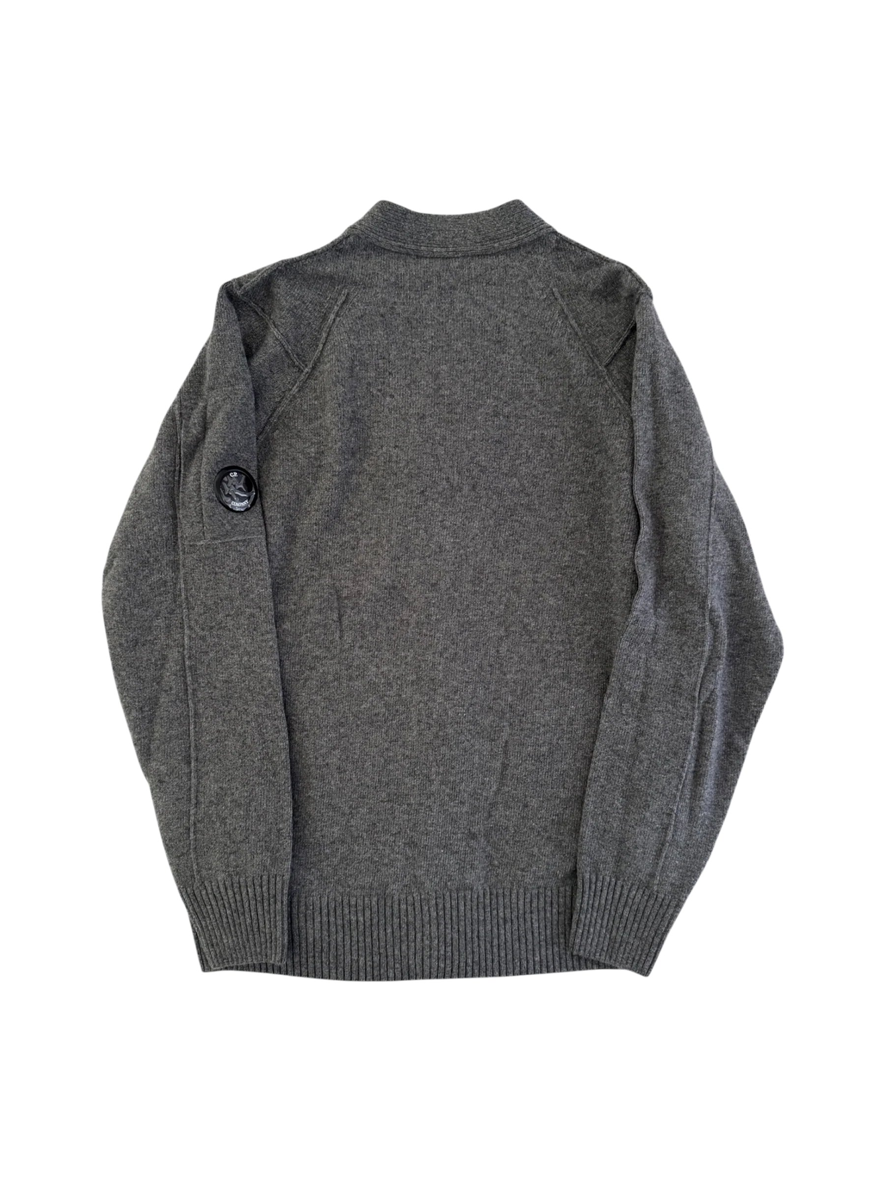 C.P. Company Grey Cardigan - Large - Image 2