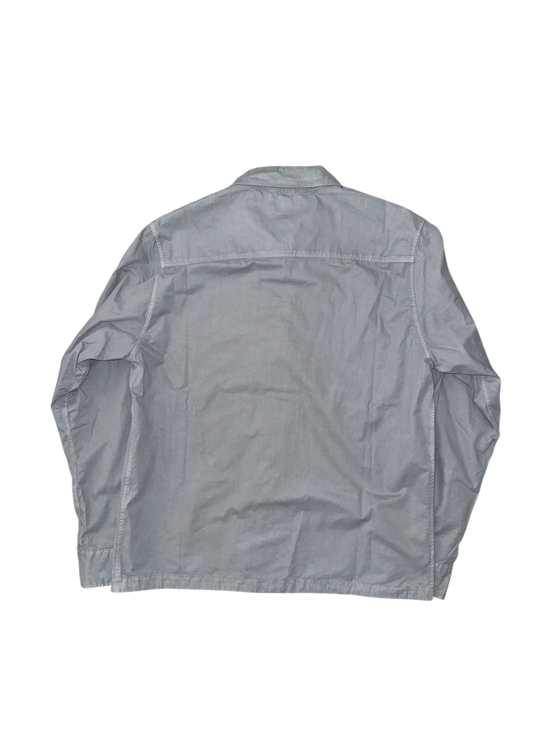 C.P. Company Grey Organic Gabardine Overshirt - Large - Image 3