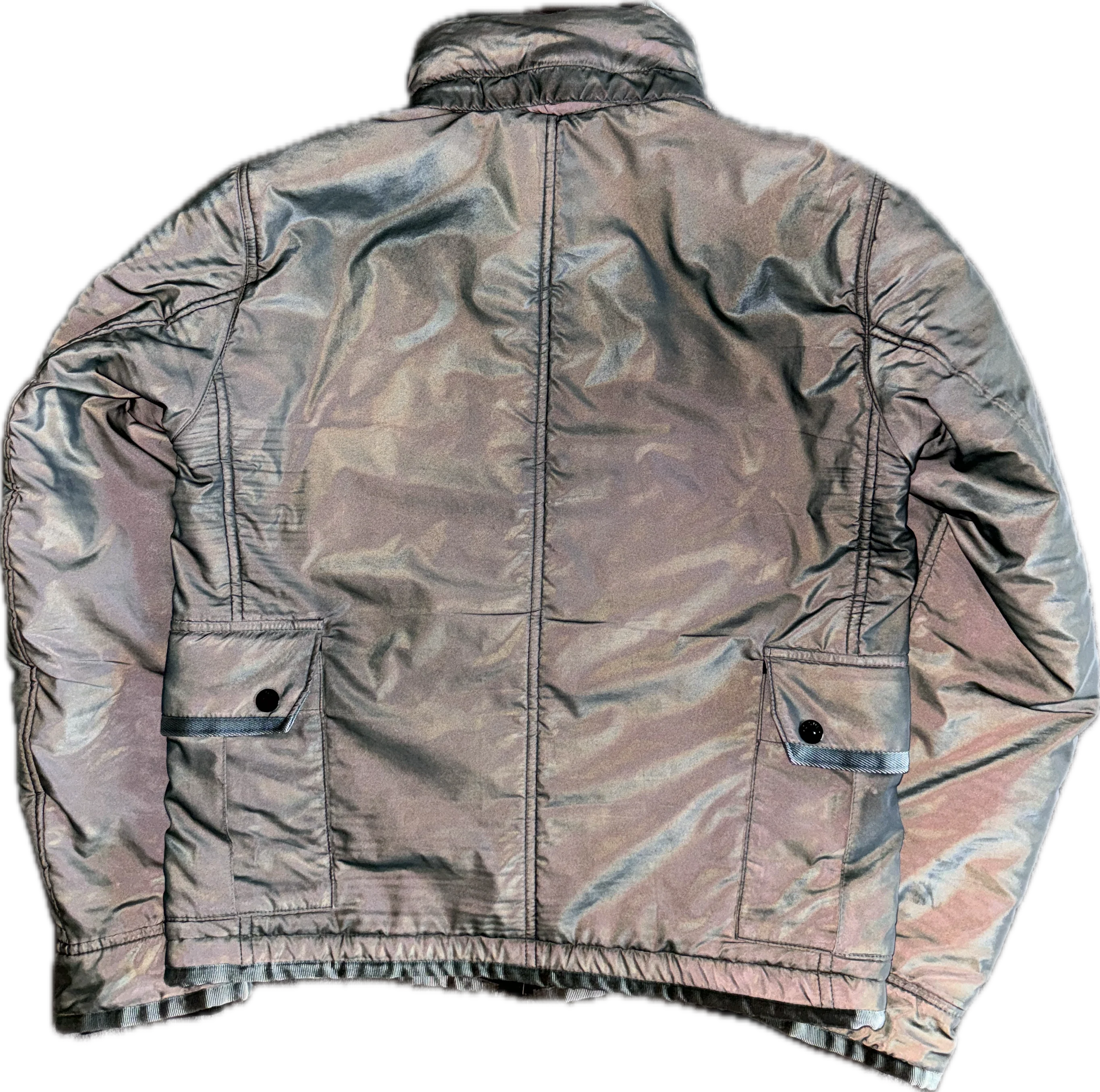 Stone Island 30th Anniversary Green ‘Liquid Reflective’ Jacket - Small - Image 6