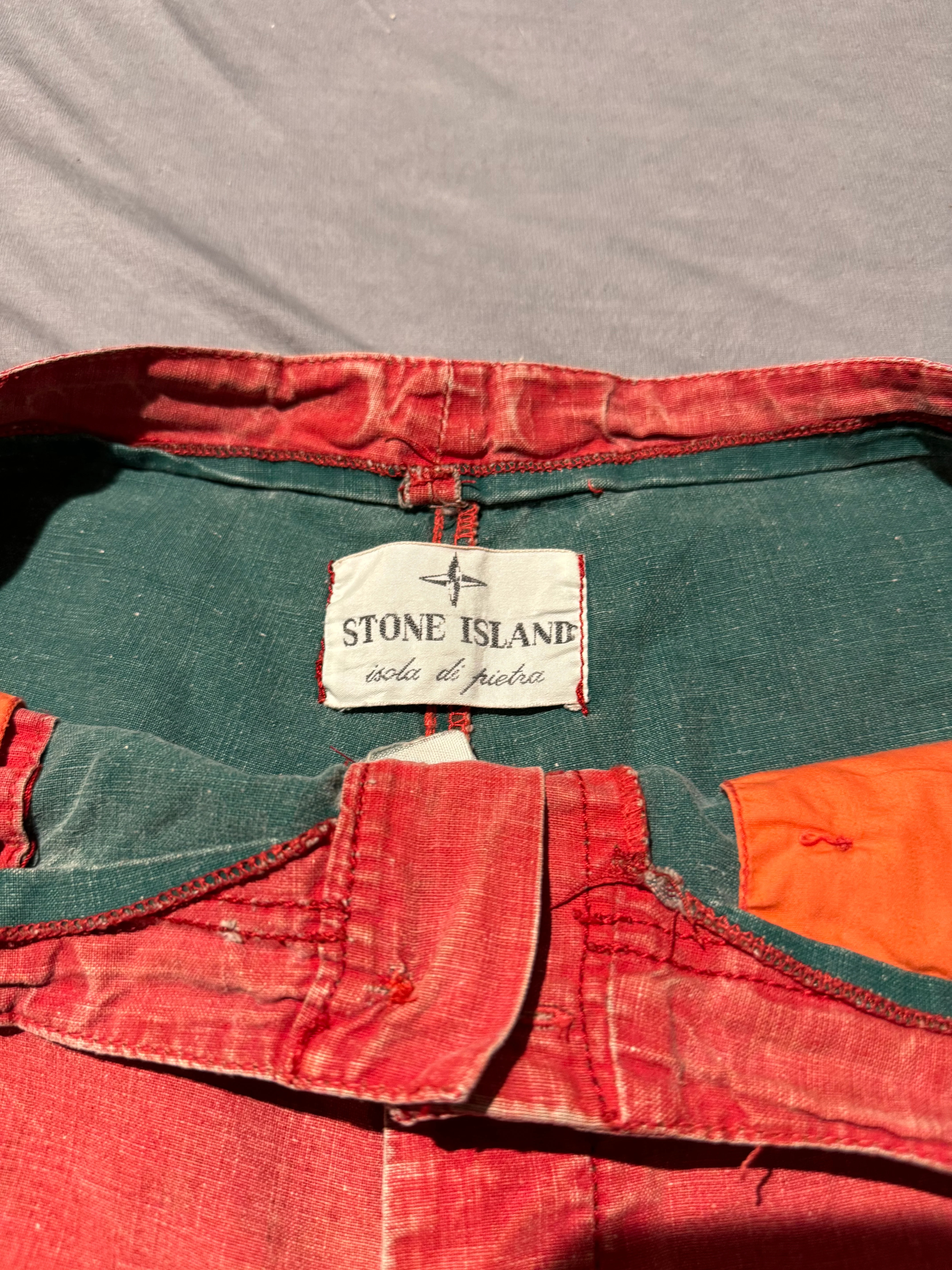 Stone Island 1980’s Vintage Tela Stella Bermuda - Large - Image 4