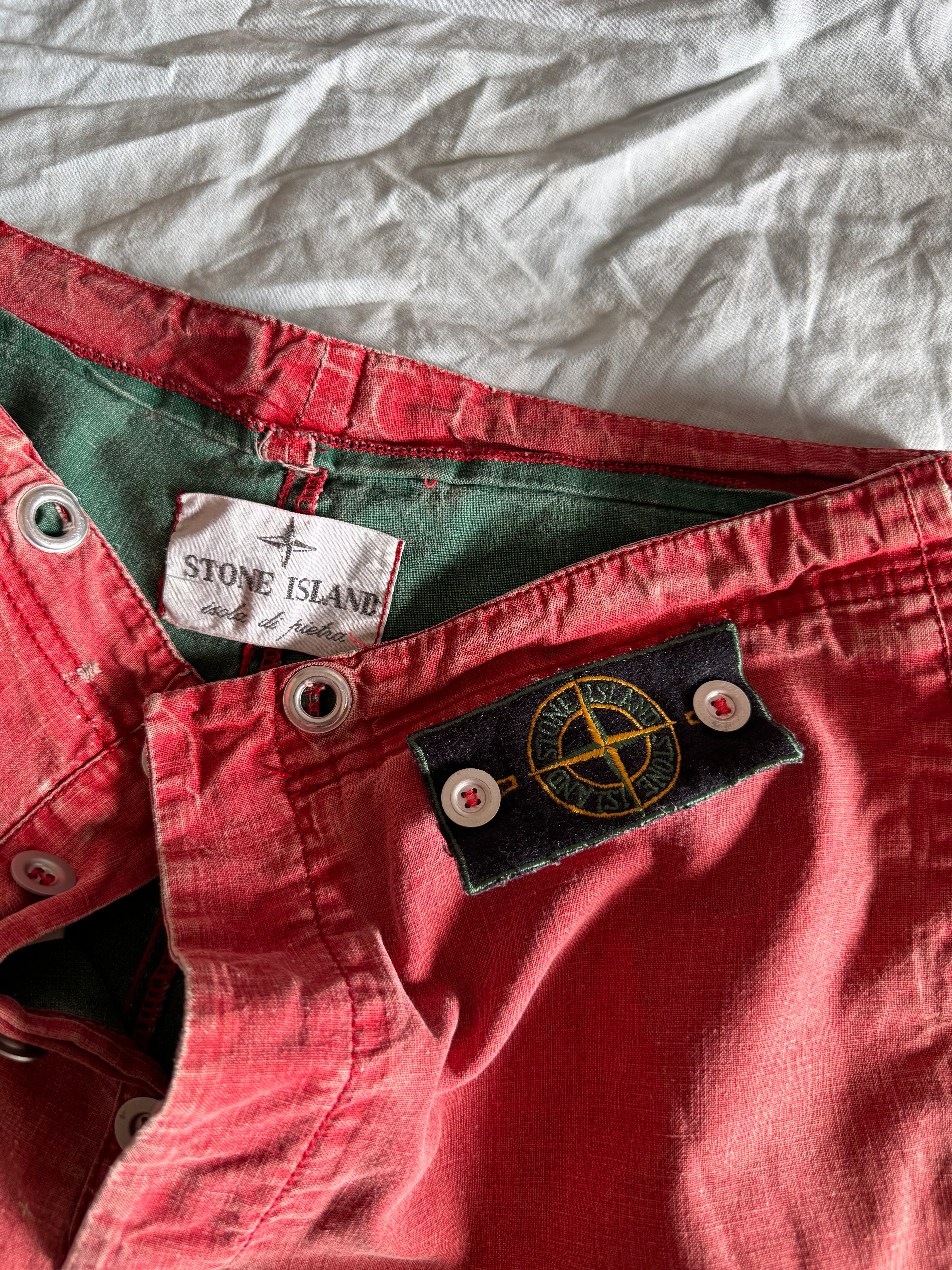 Stone Island 1980’s Vintage Tela Stella Bermuda - Large - Image 6