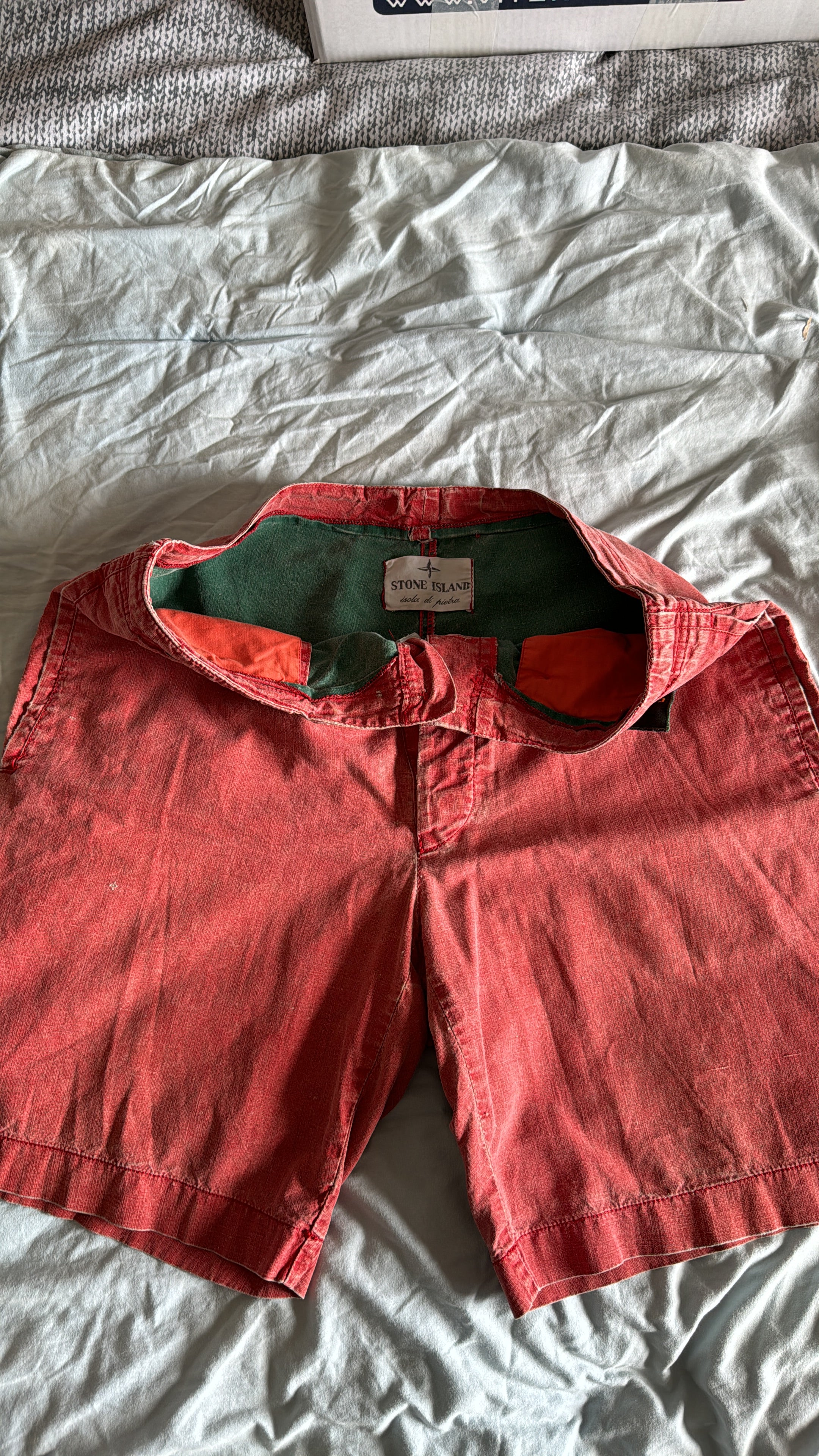 Stone Island 1980’s Vintage Tela Stella Bermuda - Large - Image 7