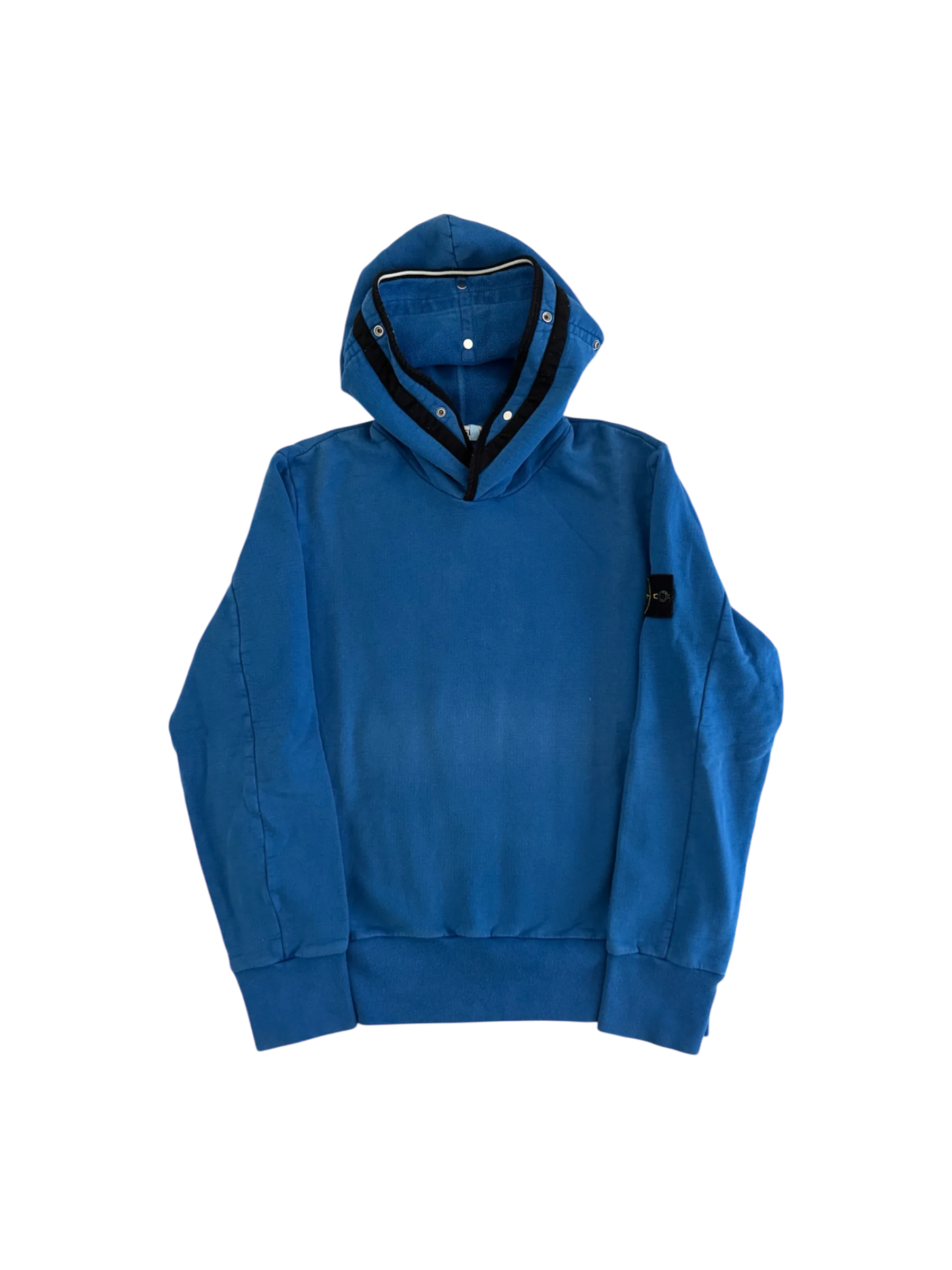 Stone Island 2010 Blue Hoodie - XL