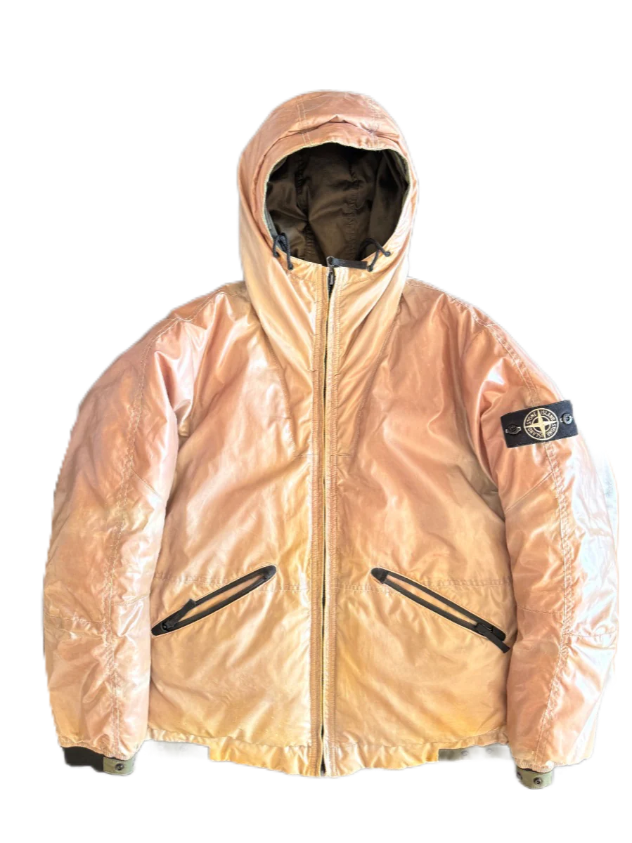 Stone Island 2010 Brown/Black Ice Jacket - Large