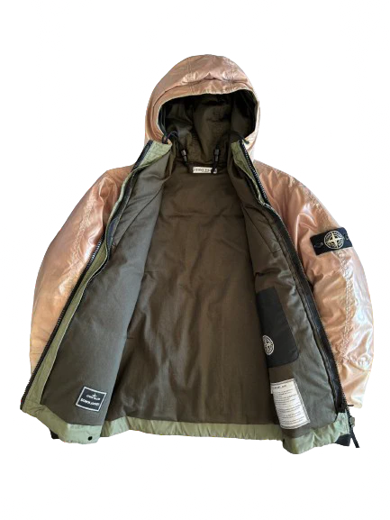 Stone Island 2010 Brown/Black Ice Jacket - Large - Image 3