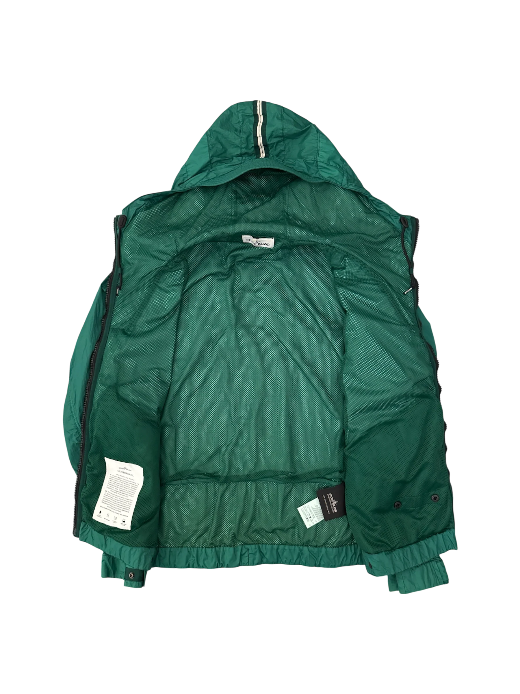 Stone Island 2013 Emerald 'Membrana TC' Jacket - Medium - Image 2