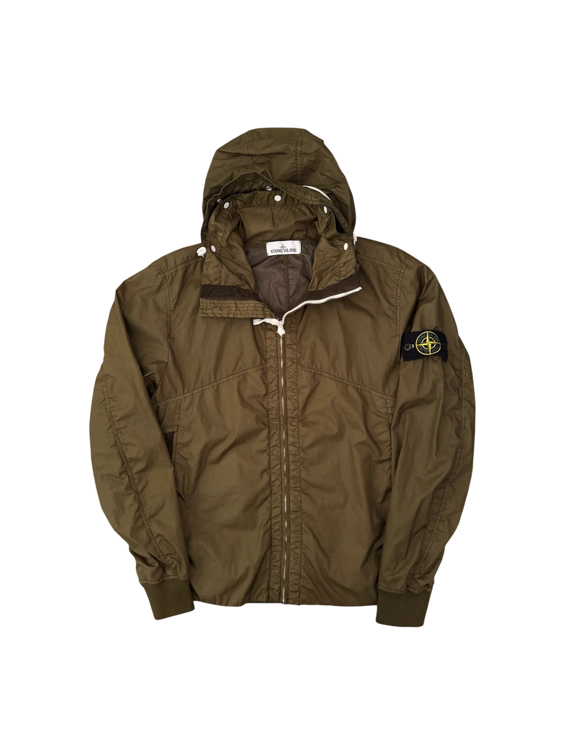 Stone Island 2017 Brown 'Membrana 3L TC' Jacket - Large