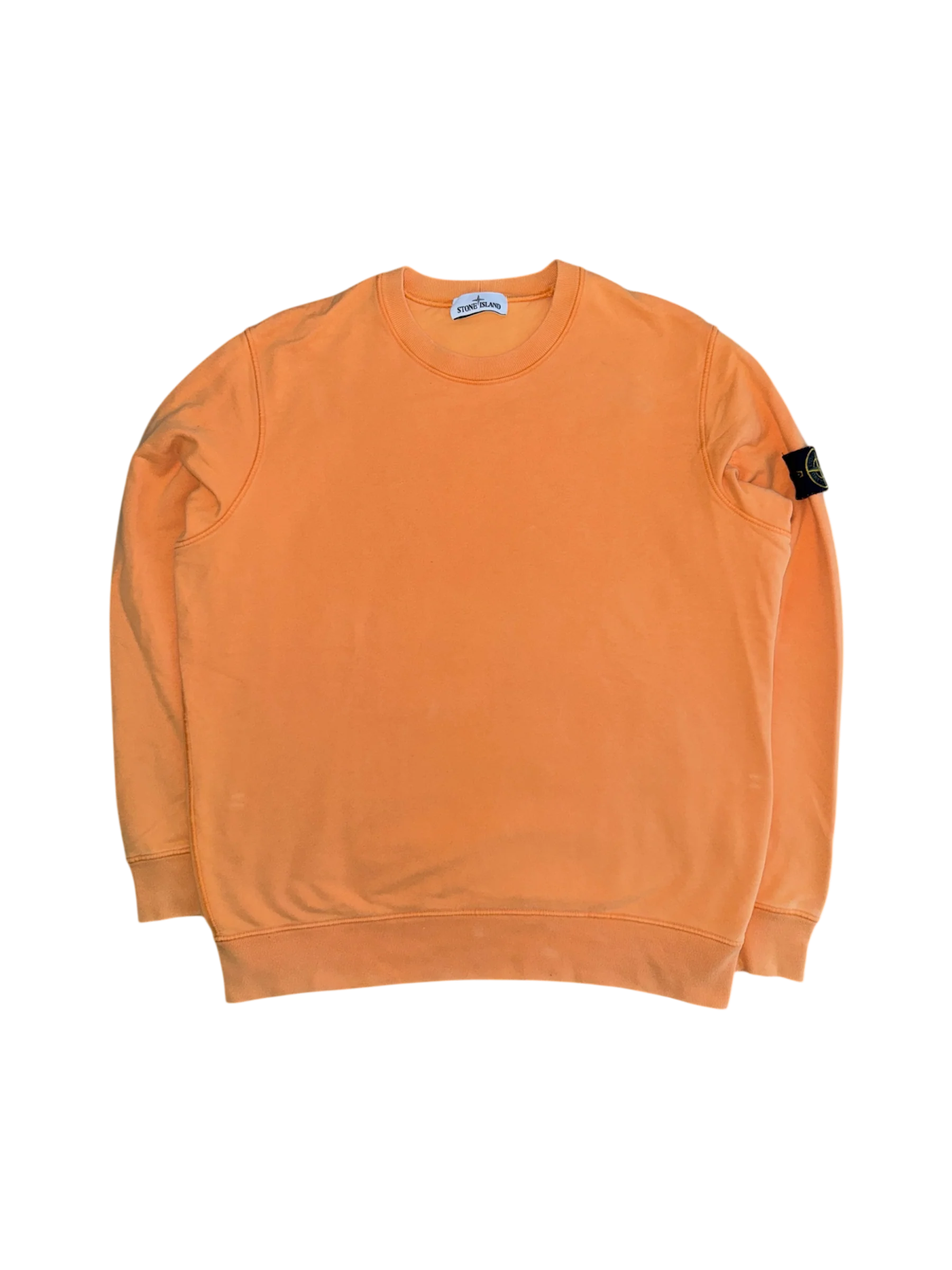 Stone Island 2020 Orange Crewneck - XL