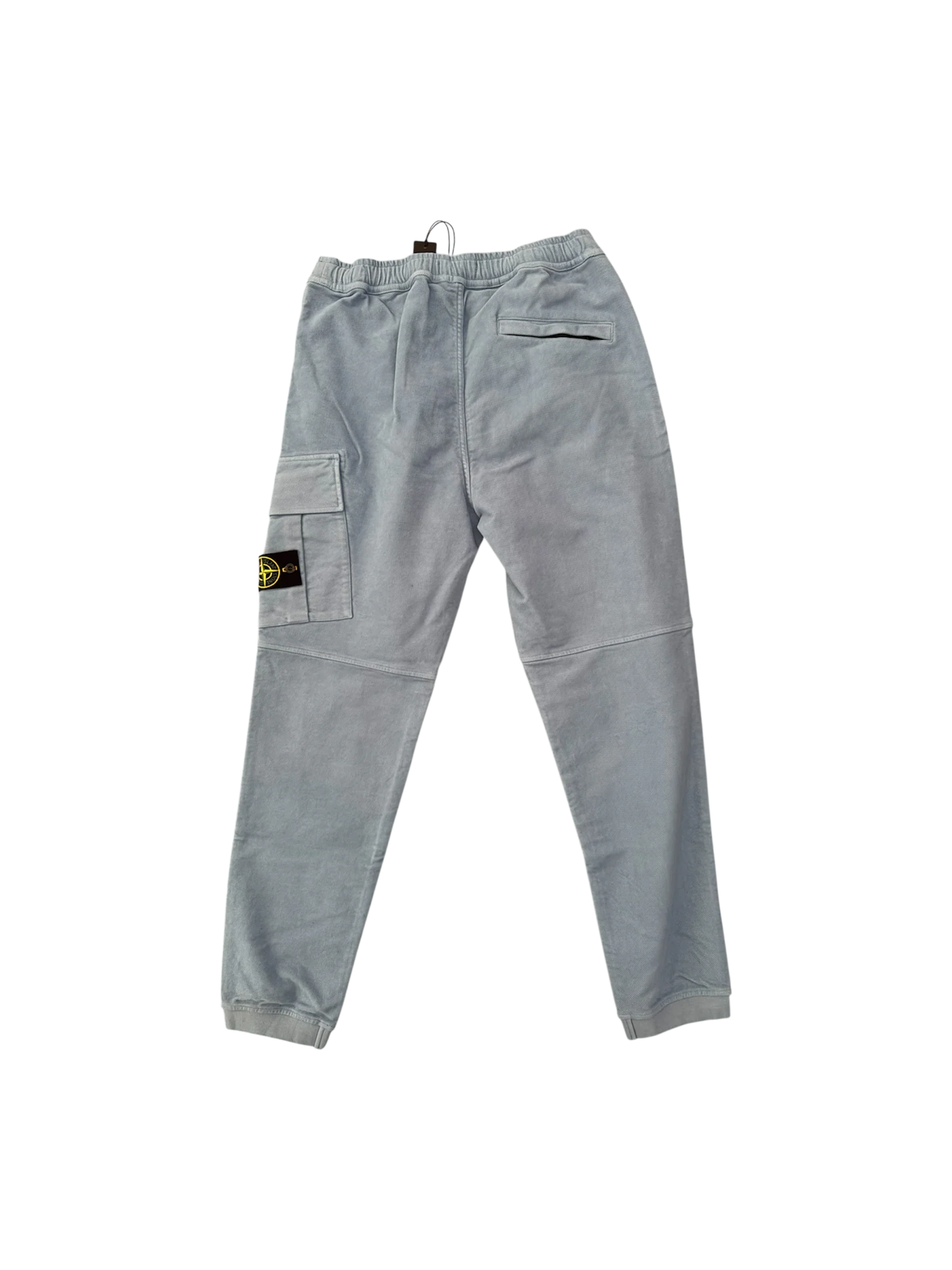Stone Island 2022 Light Blue Diagonal Weave Cargo - W32 - Image 2