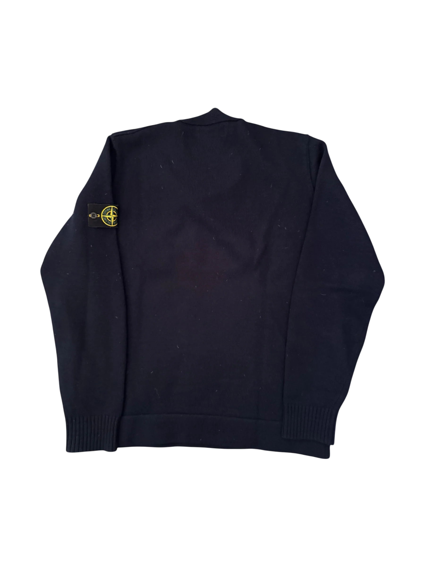 Stone Island 2023 Blue Wool Crewneck - Large - Image 2