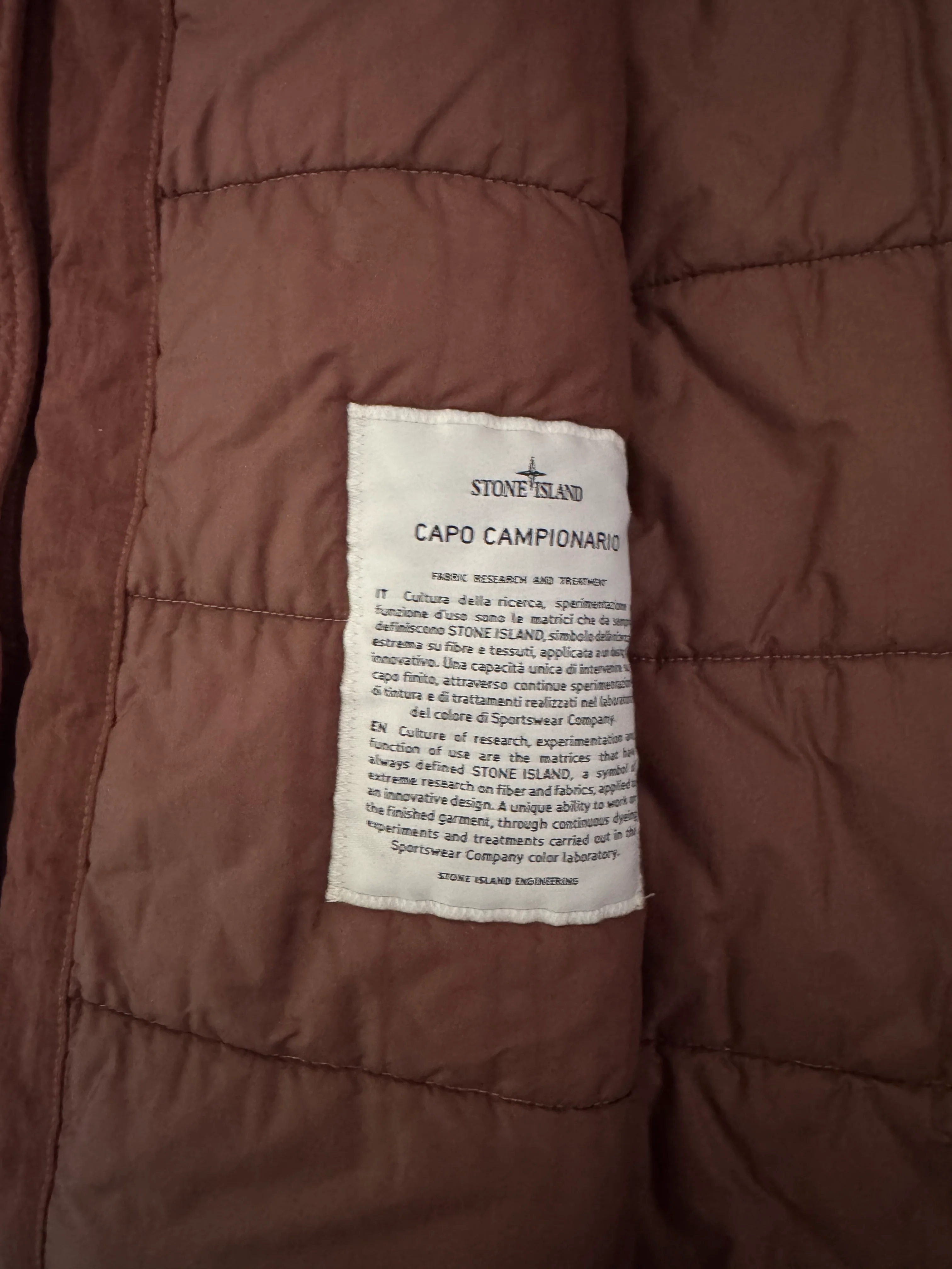 Stone Island 2023 'Hyper Dense Nylon Twill Primaloft' Parka - Large - Image 4