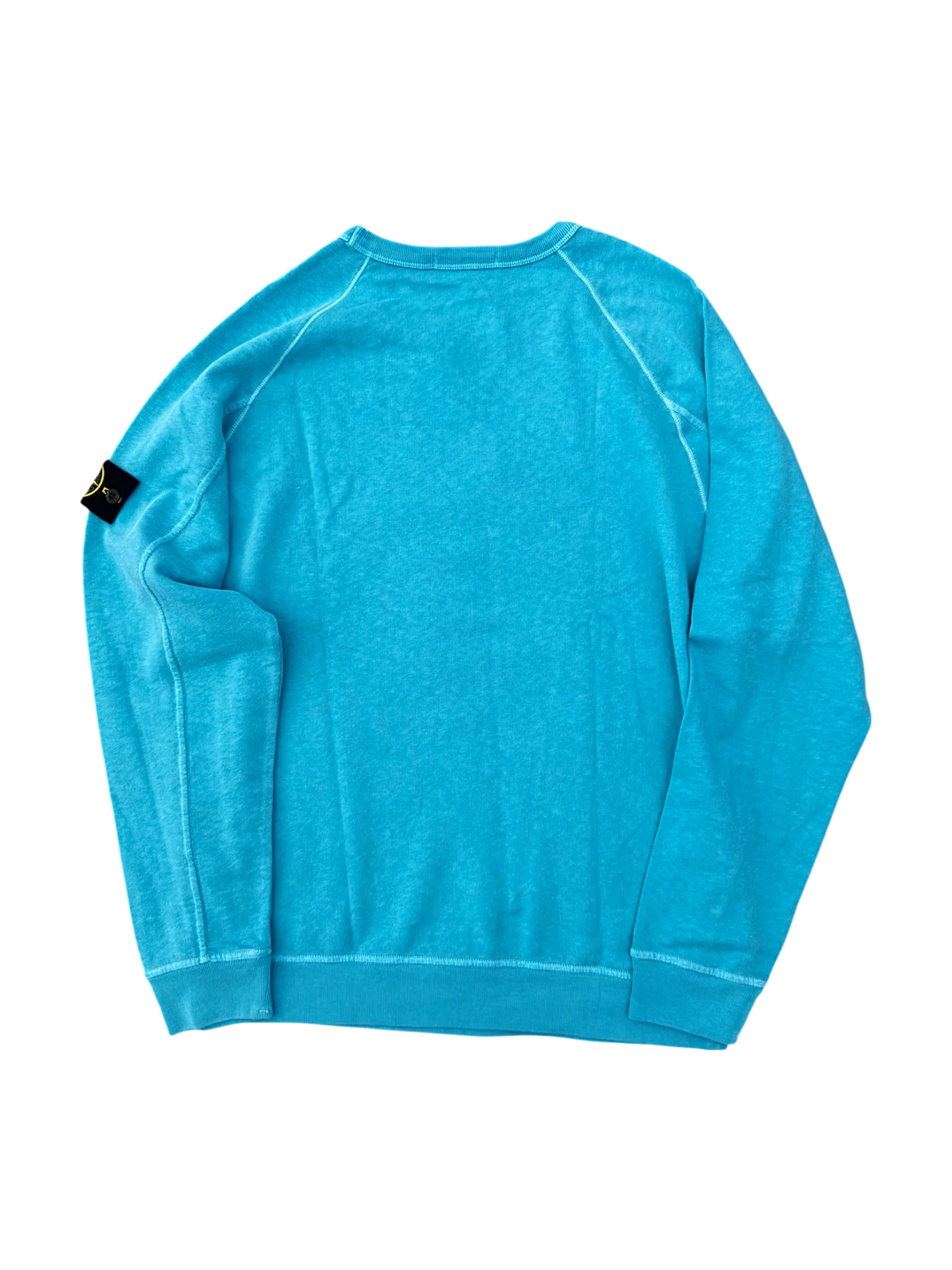Stone Island 2023 Light Blue Crewneck - XL - Image 2