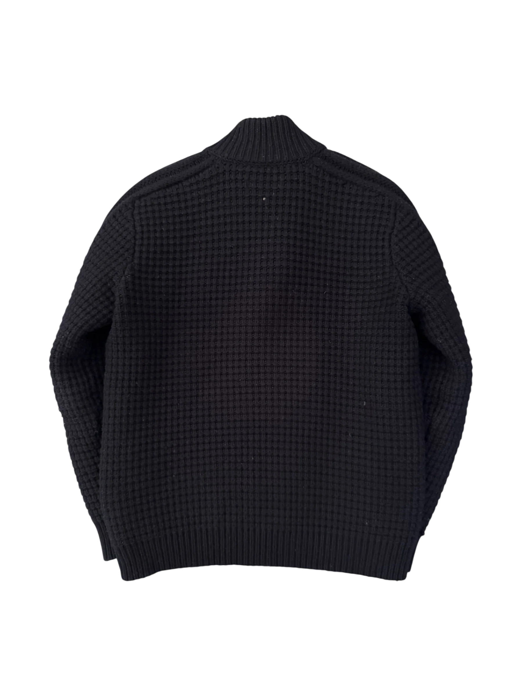 Stone Island 2023 Navy 'President Knit' Jacket - Large - Image 3