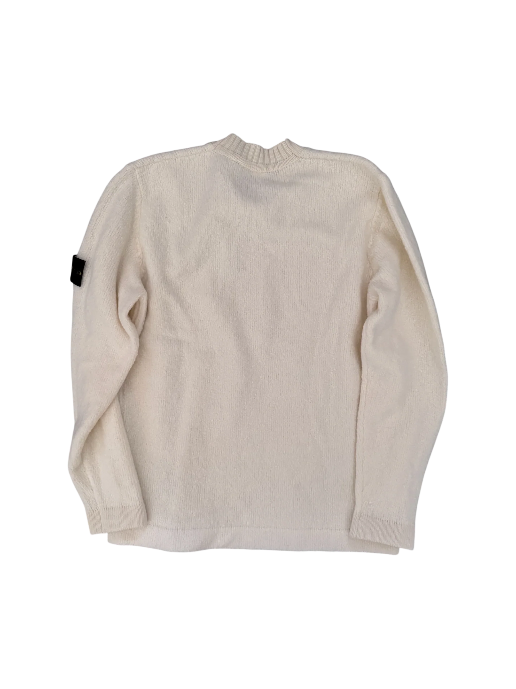 Stone Island 2024 Cream Wool Crewneck - XXL - Image 2