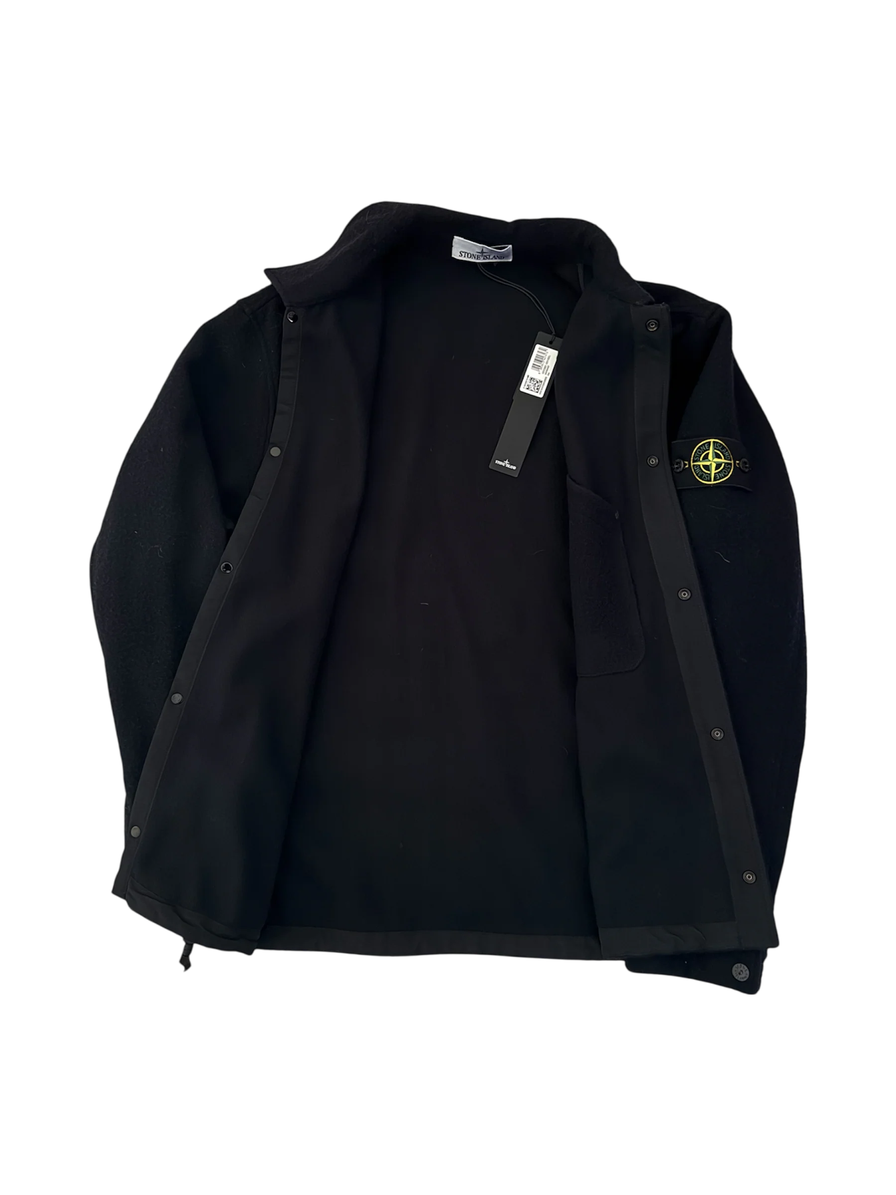 Stone Island 2025 'Panno Ratinato' Overshirt - Large - Image 2