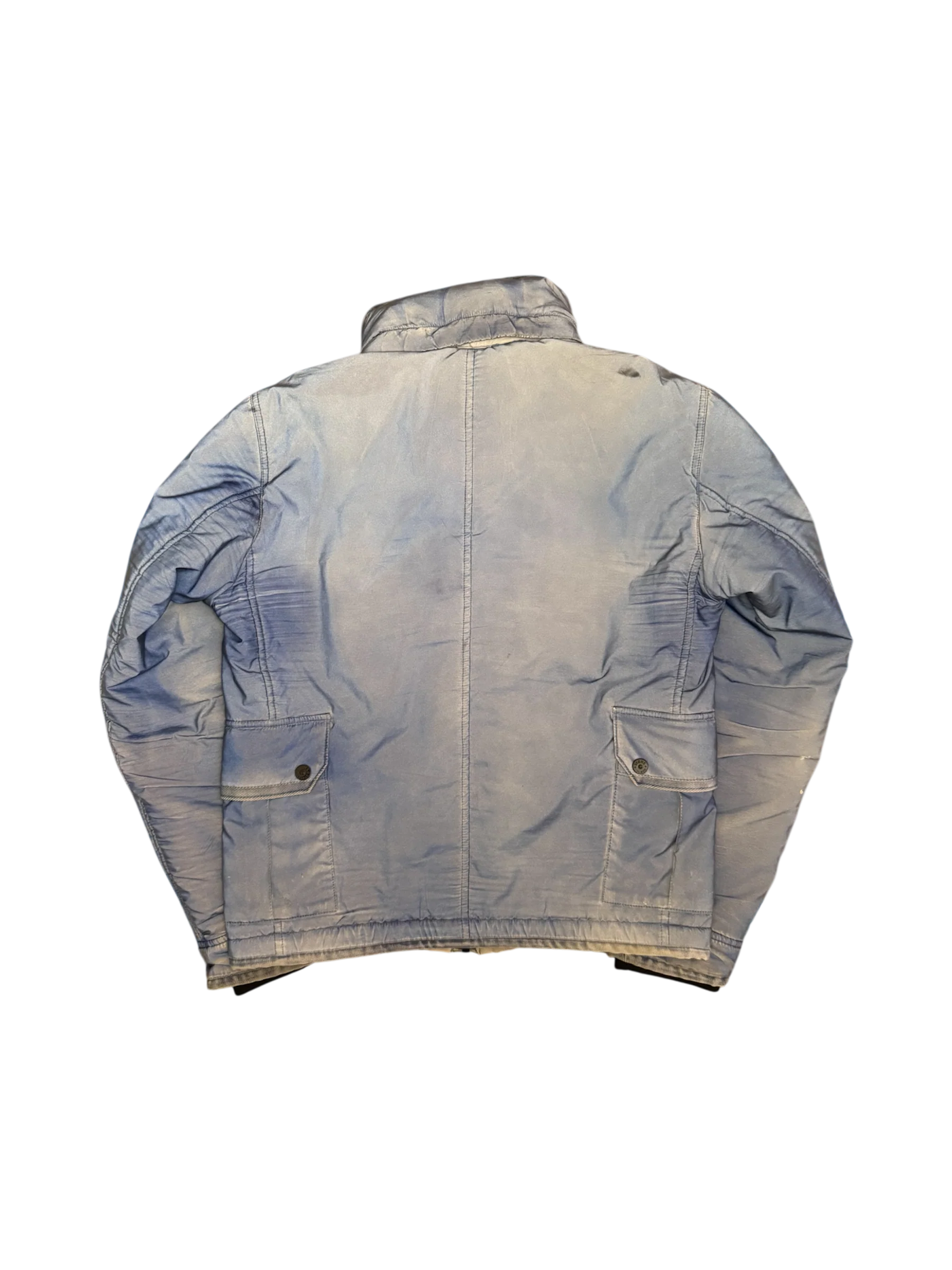 Stone Island 30th Anniversary Blue ‘Liquid Reflective’ Jacket - Small - Image 4