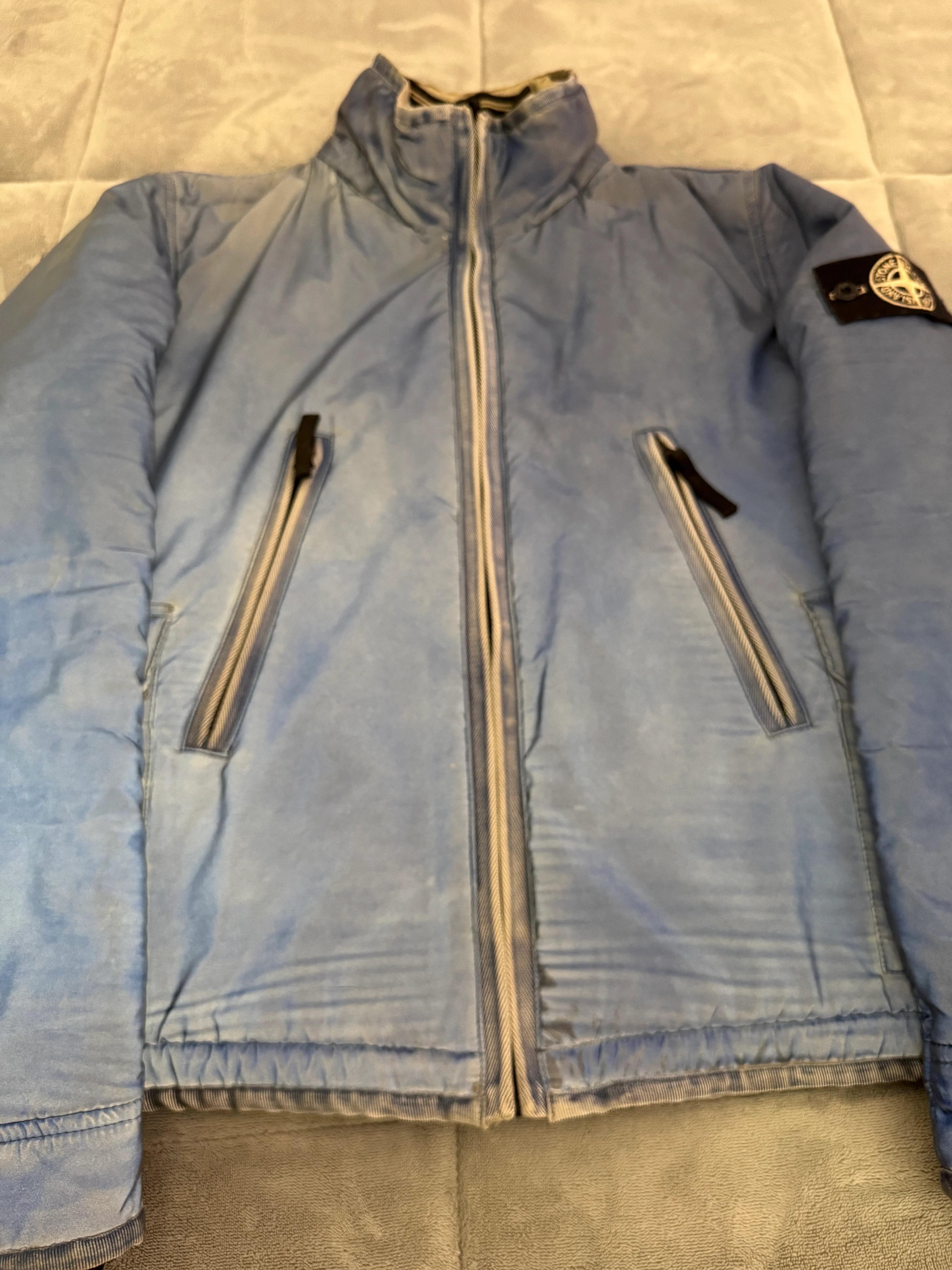 Stone Island 30th Anniversary Blue ‘Liquid Reflective’ Jacket - Small - Image 7