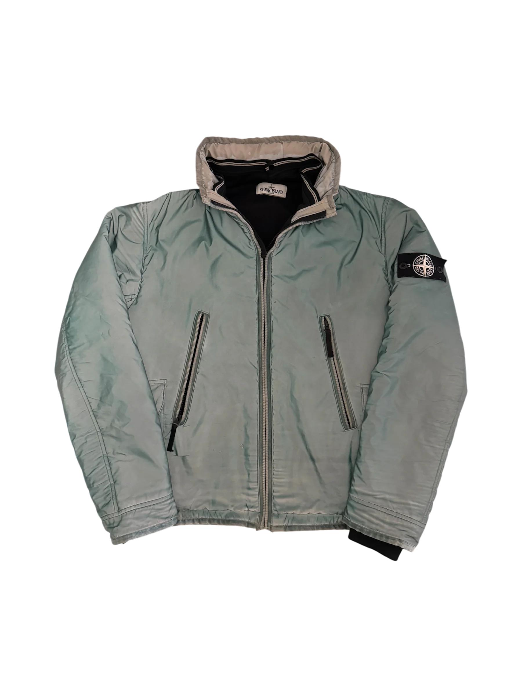 Stone Island 30th Anniversary Green ‘Liquid Reflective’ Jacket - XL - Image 4