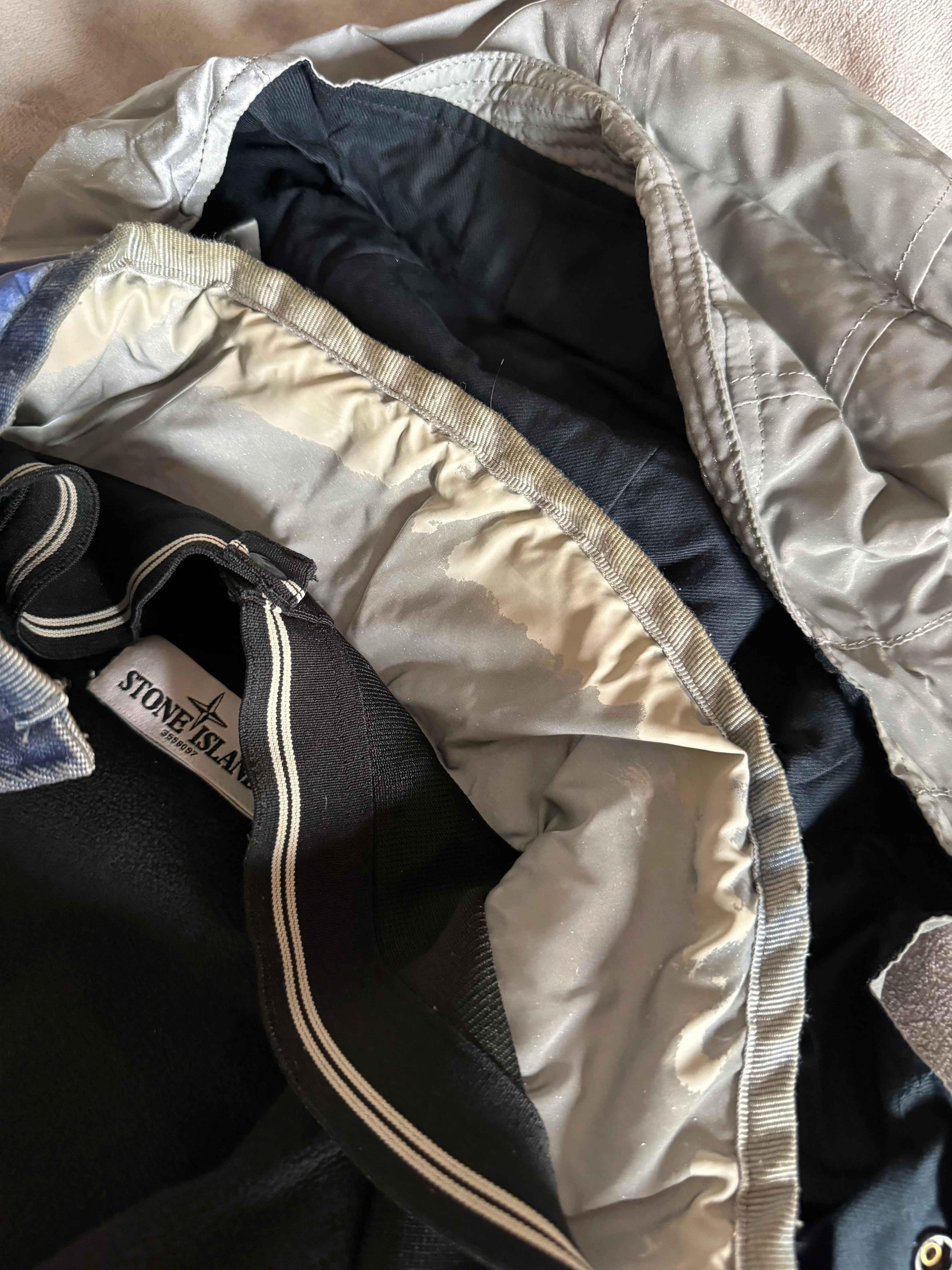 Stone Island 30th Anniversary Blue ‘Liquid Reflective’ Jacket - Small - Image 10