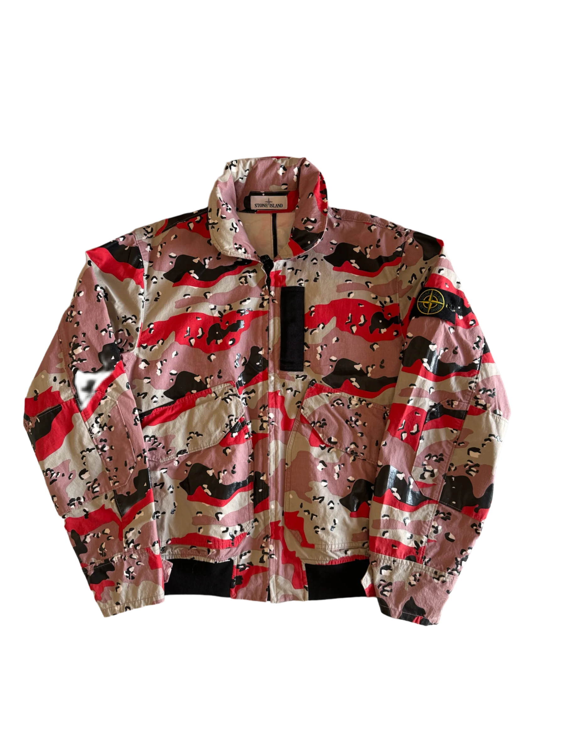 Stone Island '3C+PU Desert Camo' Jacket - Medium