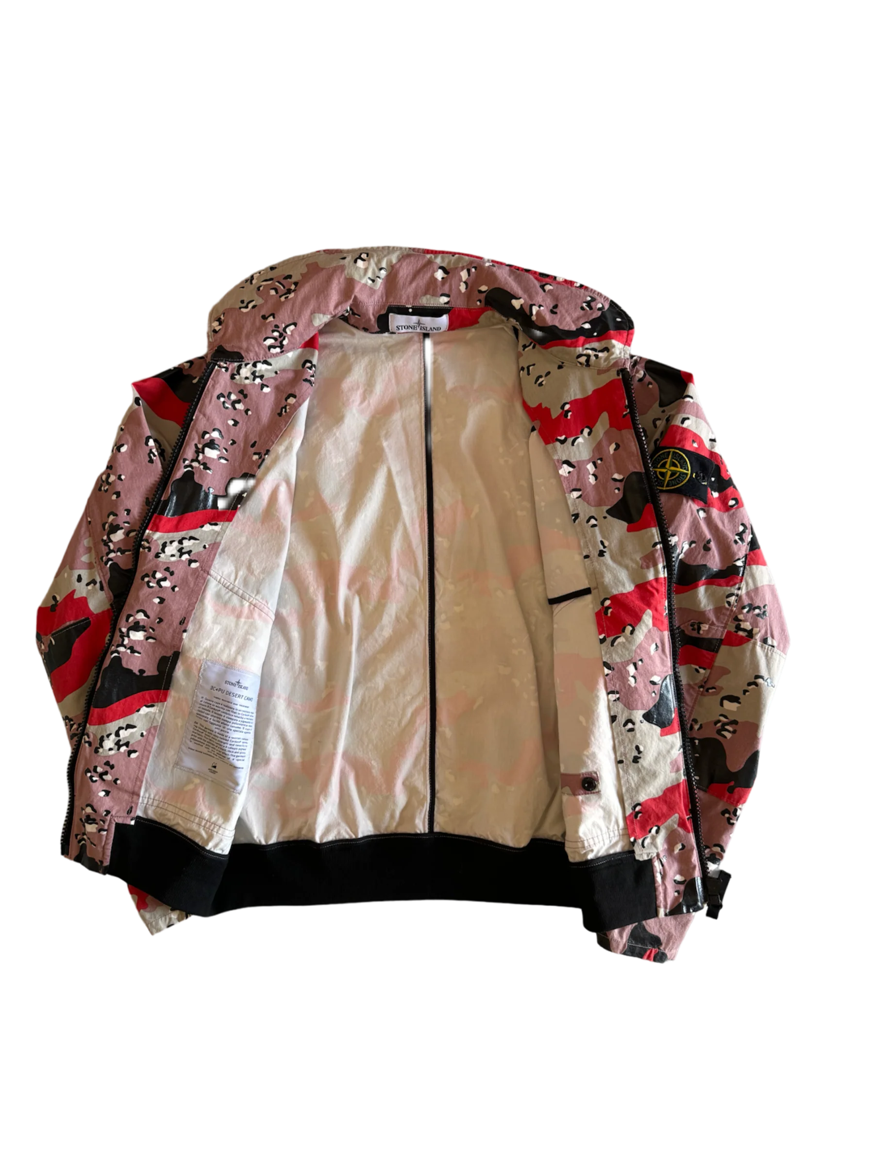 Stone Island '3C+PU Desert Camo' Jacket - Medium - Image 2