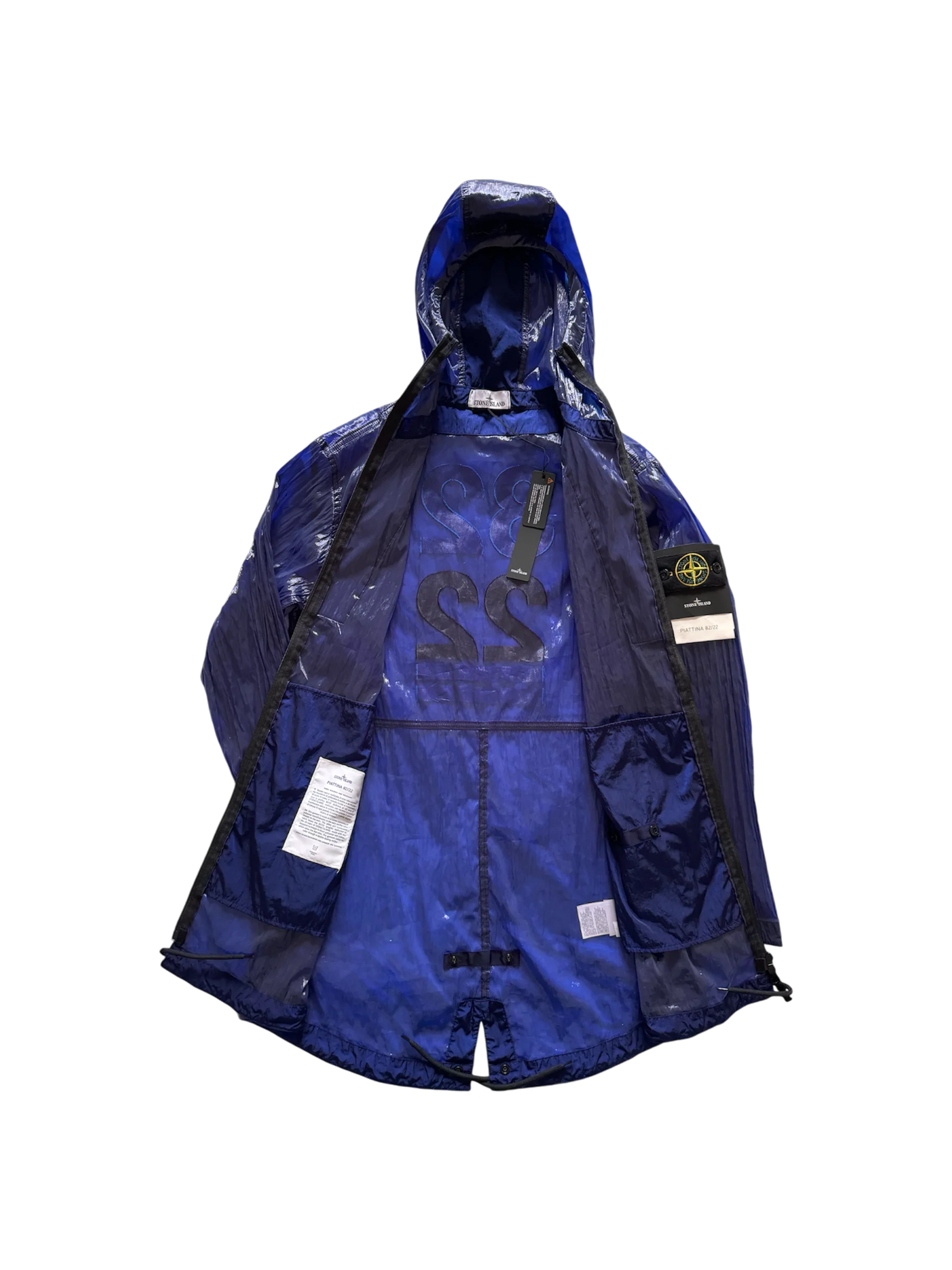 Stone Island 40th Anniversary 'Piattina 82/22' Parka - Large - Image 3