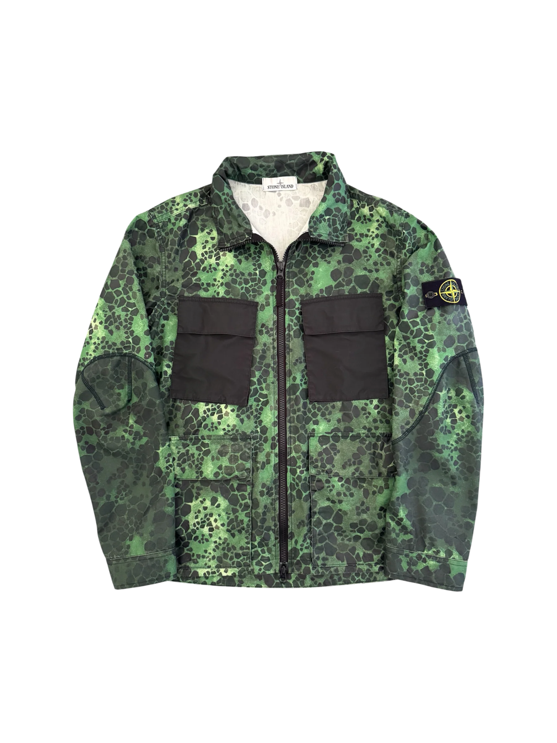 Stone Island '50 Fili Alligator Camo' Jacket - XL