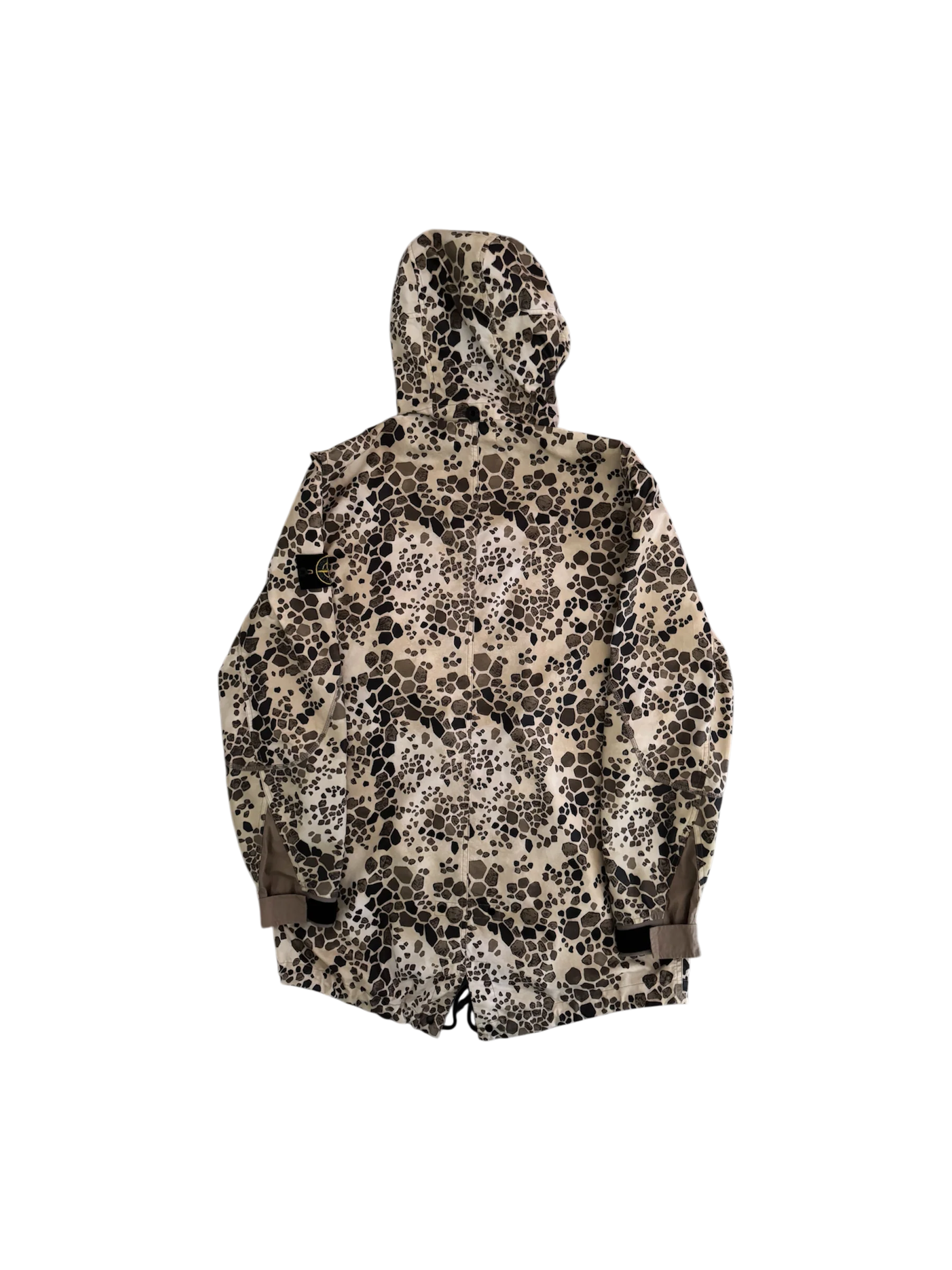 Stone Island 'Alligator Camo Light Cotton/Nylon Rep' Parka - Large - Image 3