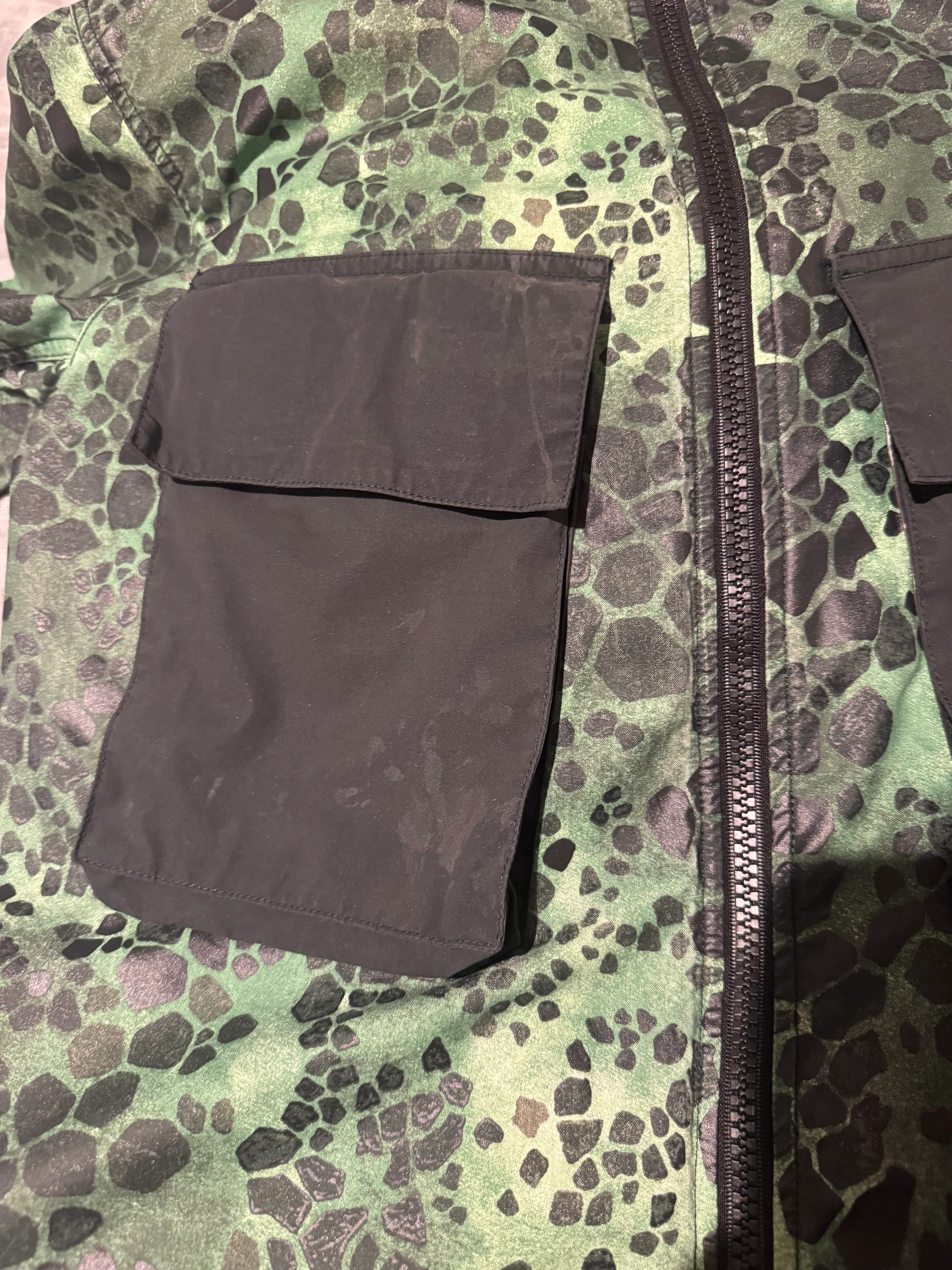 Stone Island 'Alligator Camo' Parka - Medium - Image 4