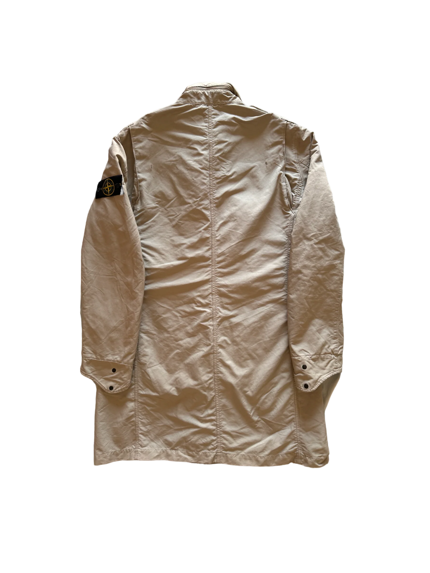Stone Island Beige Parka - Large - Image 3