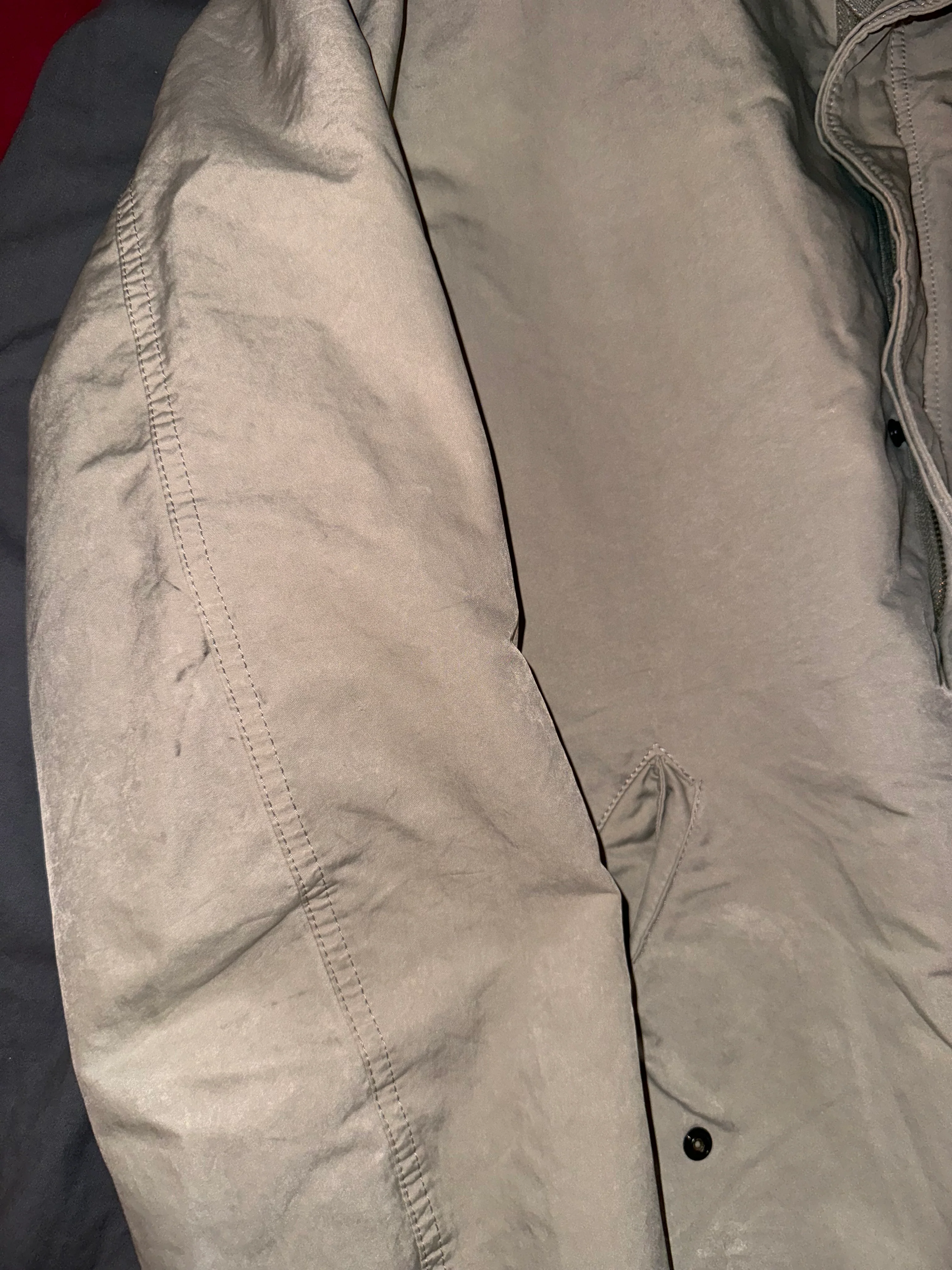 Stone Island Beige Parka - Large - Image 4