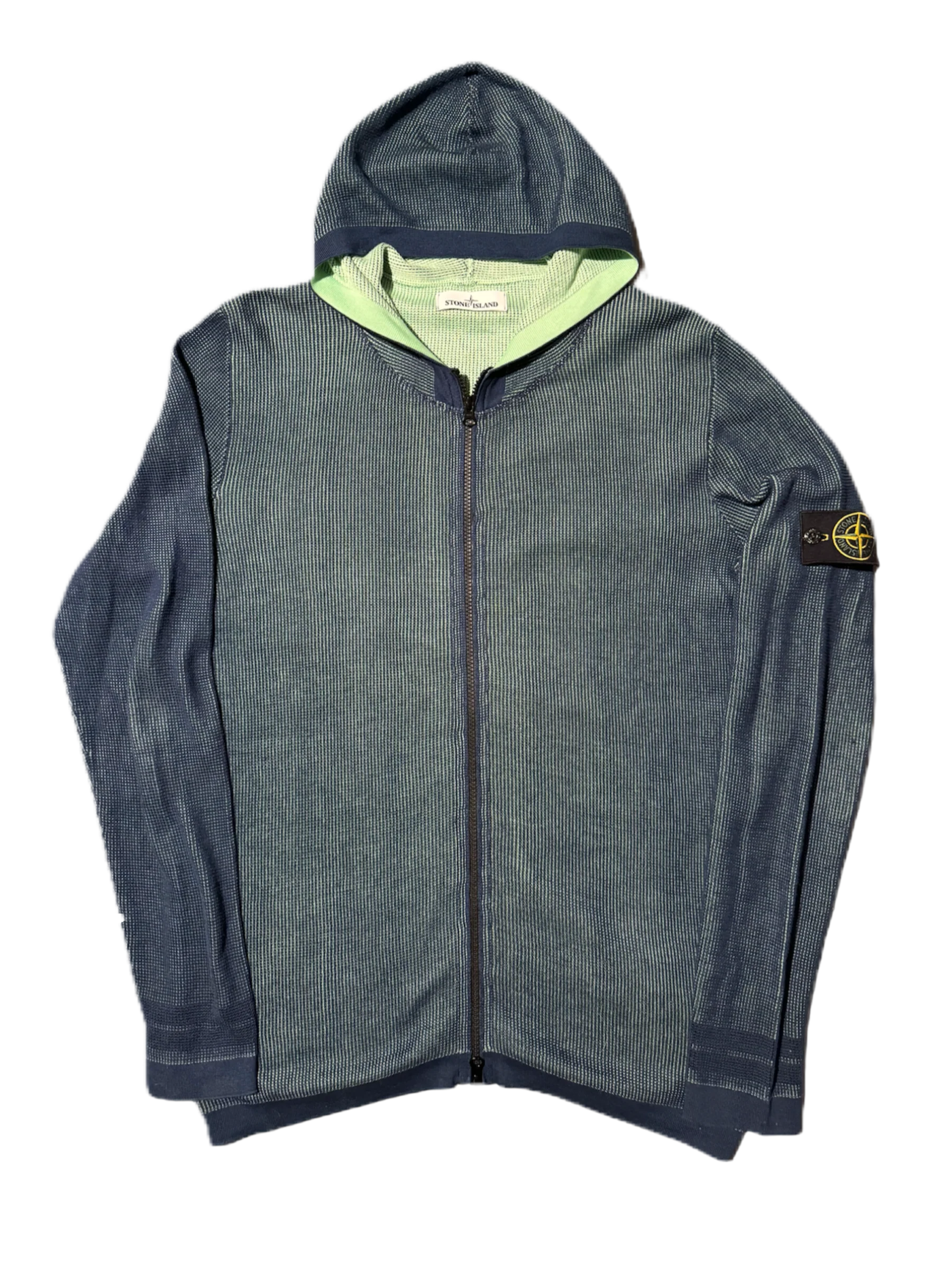 Stone Island Bicolour Hoodie - Large