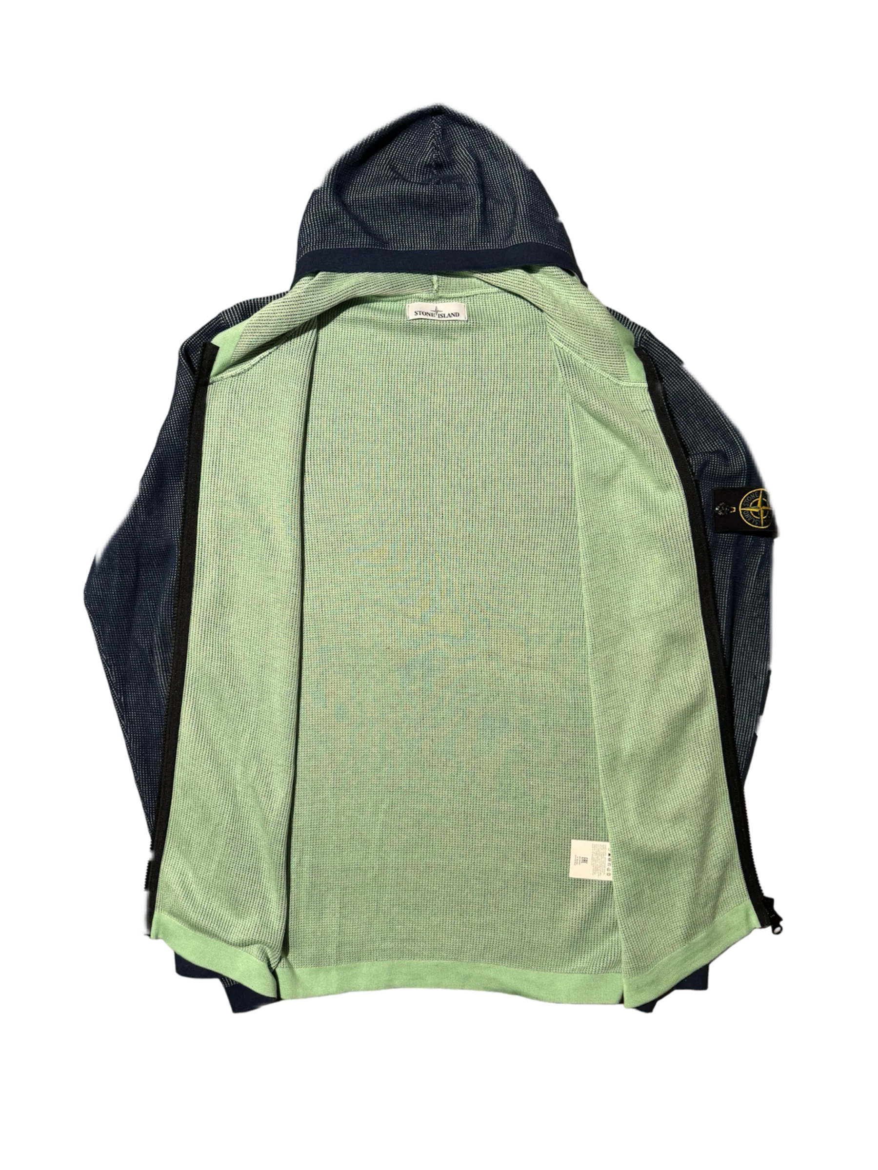 Stone Island Bicolour Hoodie - Large - Image 2