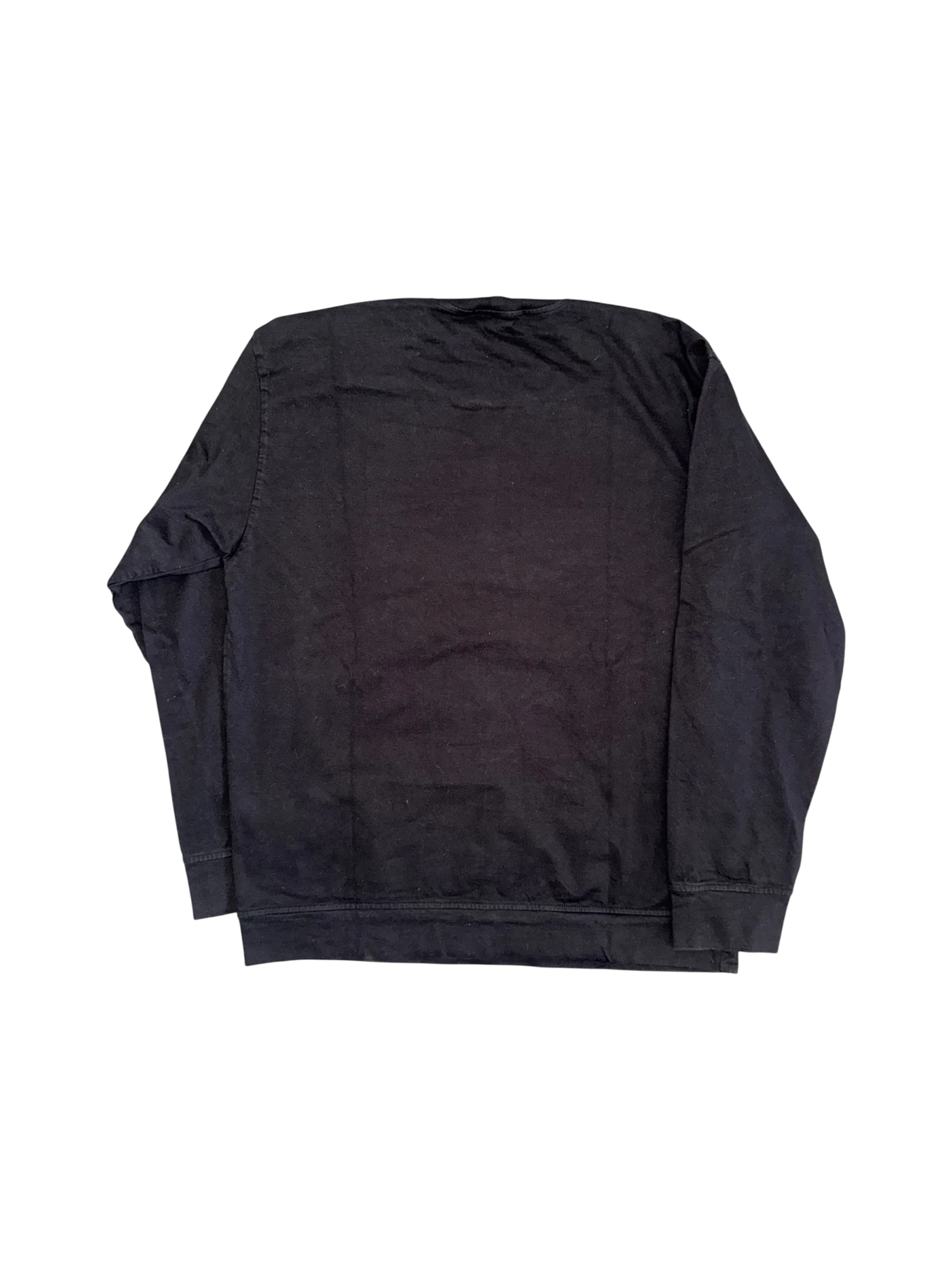 Stone Island Black Cotton Crewneck - Large - Image 2