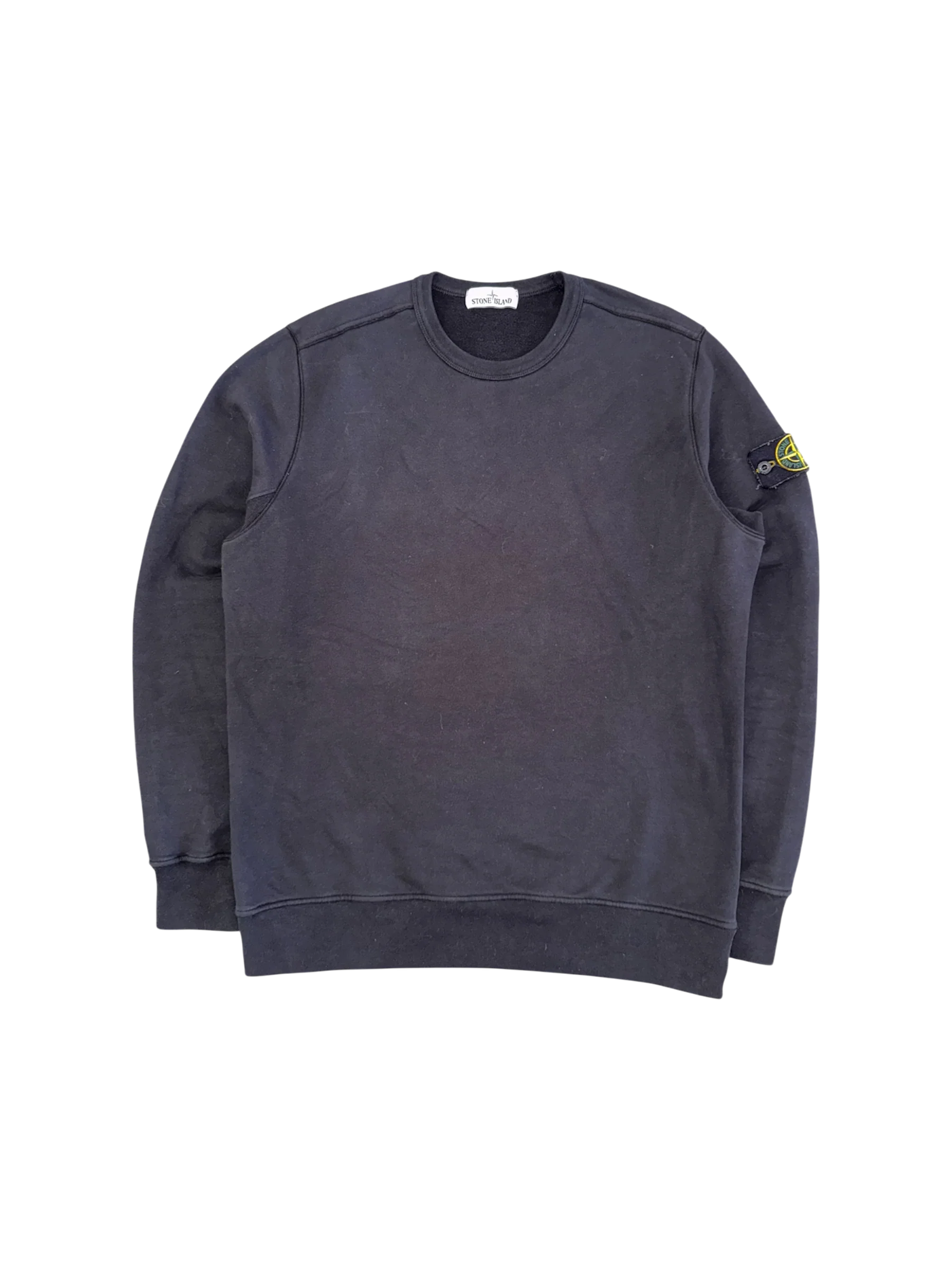 Stone Island Black Crewneck - XL