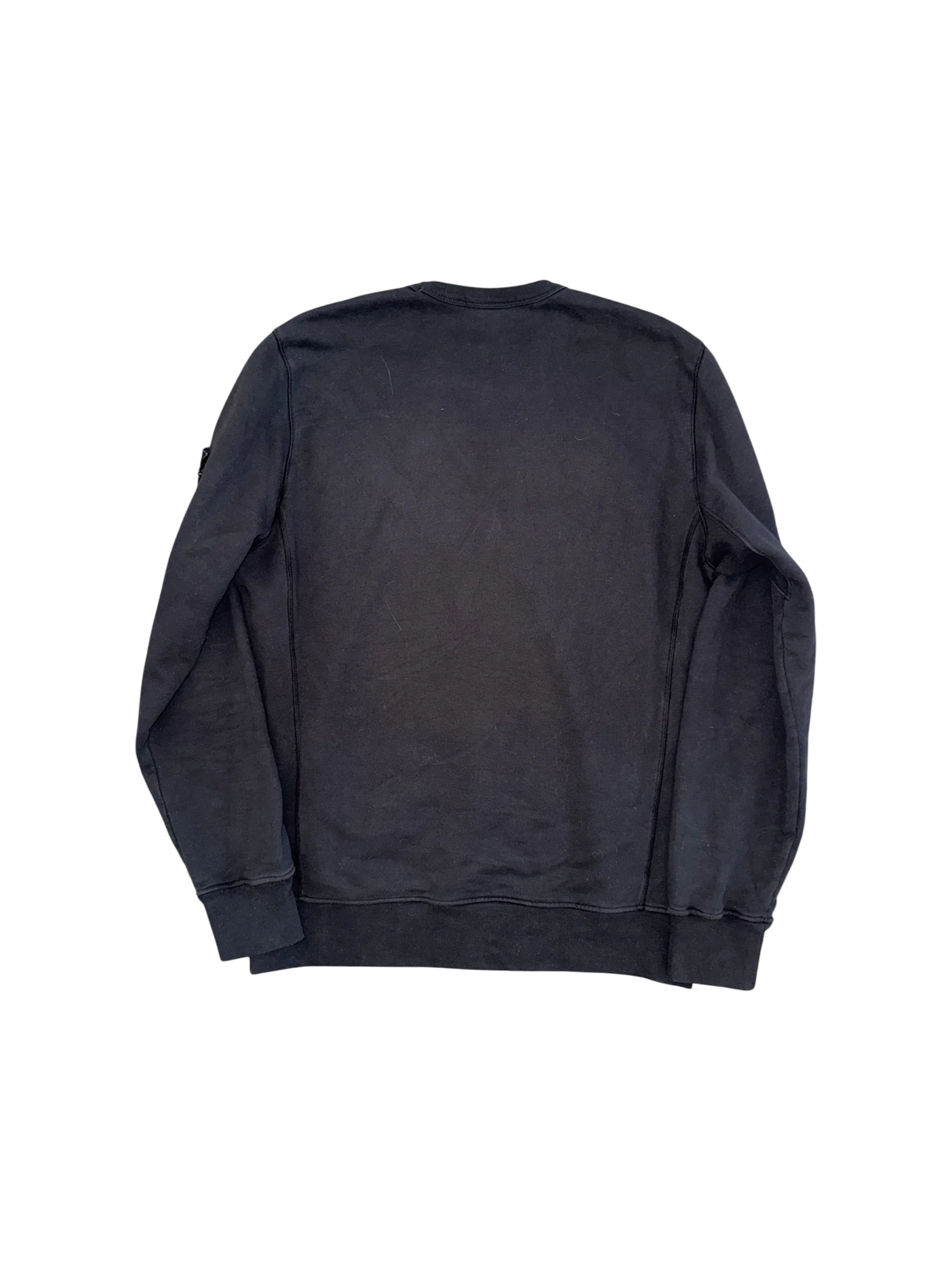 Stone Island Black Crewneck - XL - Image 2