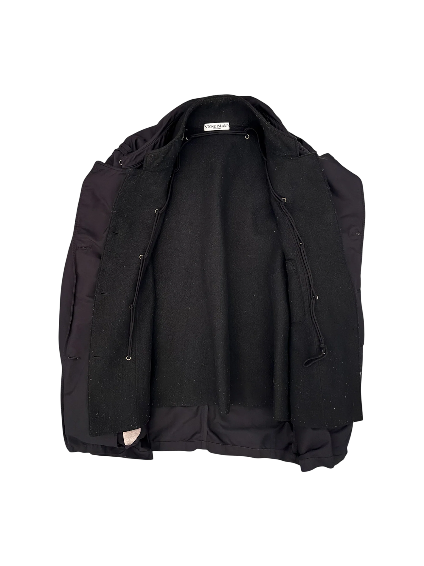Stone Island Black 'David TC Wool Liner' Jacket - XXL - Image 2