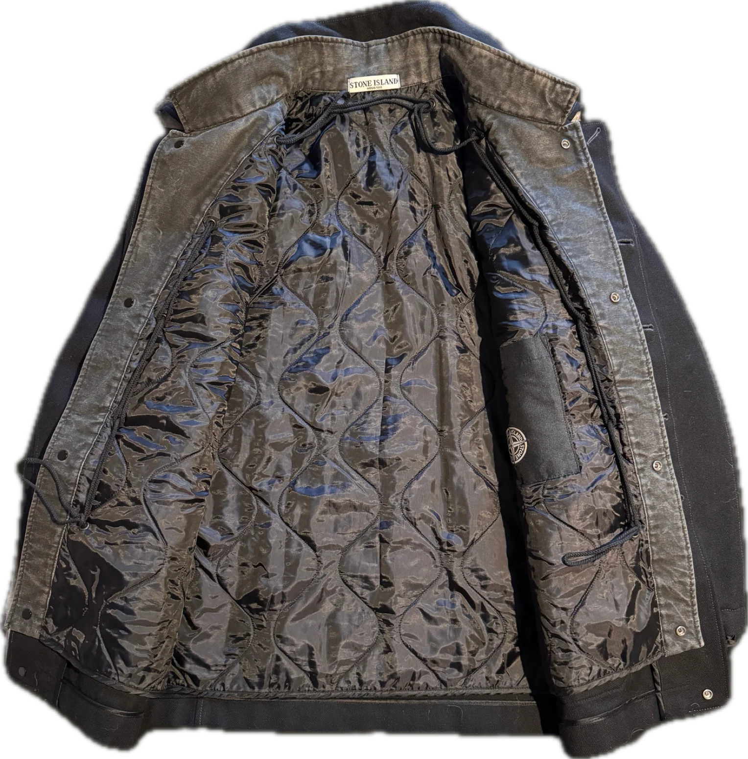 Stone Island Black Field Jacket - XL - Image 2