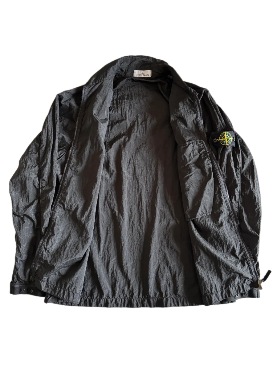 Stone Island Black Nylon Metal Overshirt - XXL - Image 2