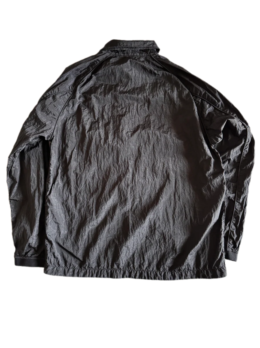 Stone Island Black Nylon Metal Overshirt - XXL - Image 3