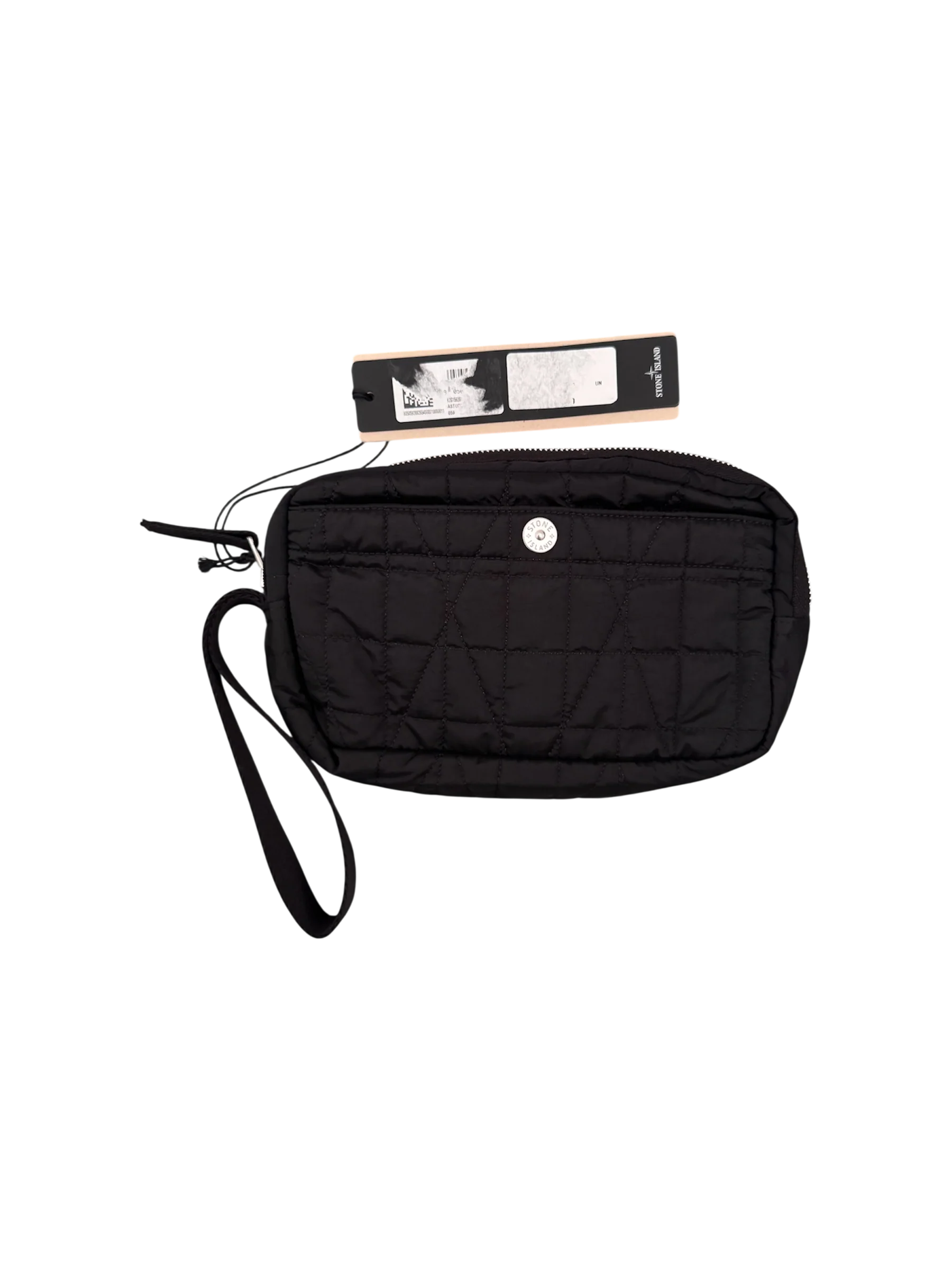 Stone Island Black Nylon Metal Pochette - Unisize - Image 2