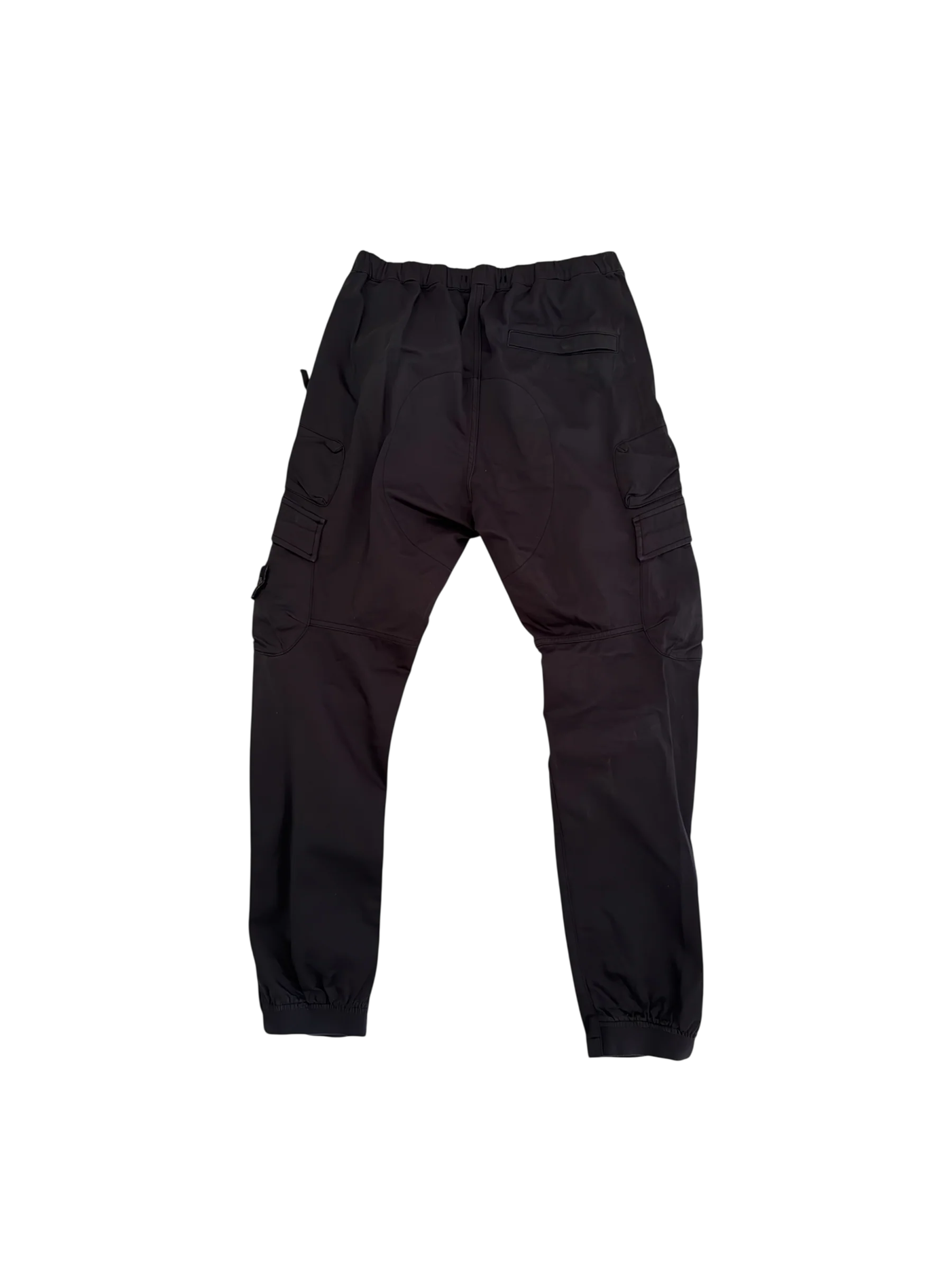 Stone Island Black RE-T Cargo Trousers - W32 - Image 2