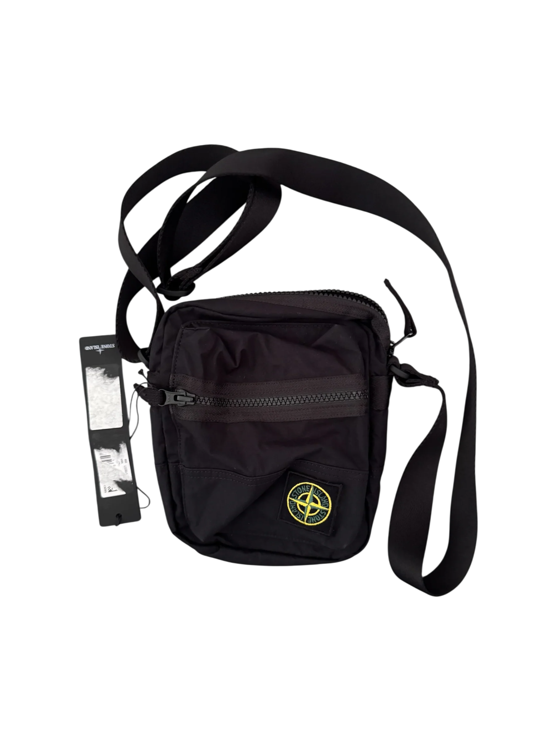 Stone Island Black Shoulder Bag - Unisize