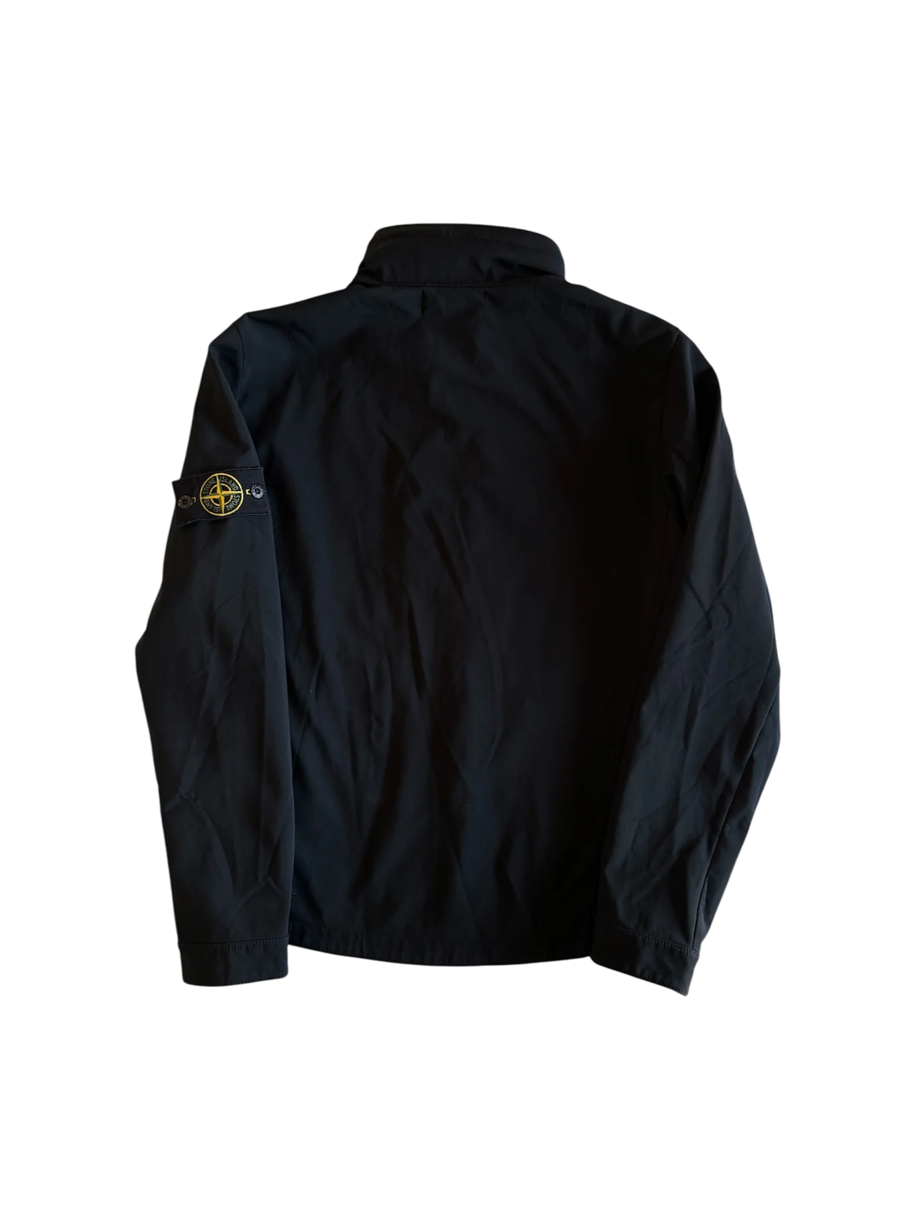 Stone Island Black 'Soft Shell-R' Jacket - Medium - Image 4