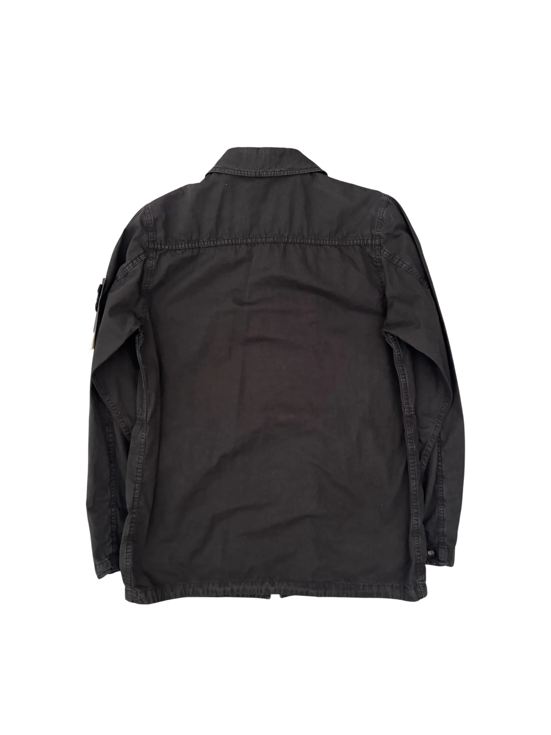 Stone Island Black 'Tela Smerigliata' Jacket - Medium - Image 3