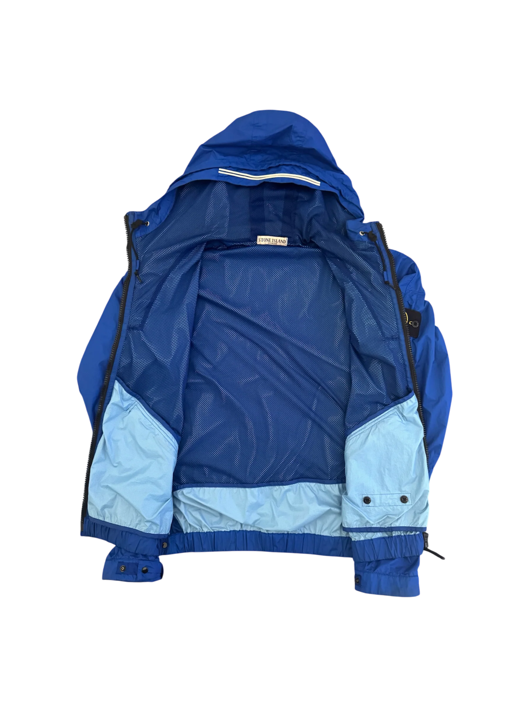 Stone Island Blue 'Membrana TC' Jacket - Large - Image 2