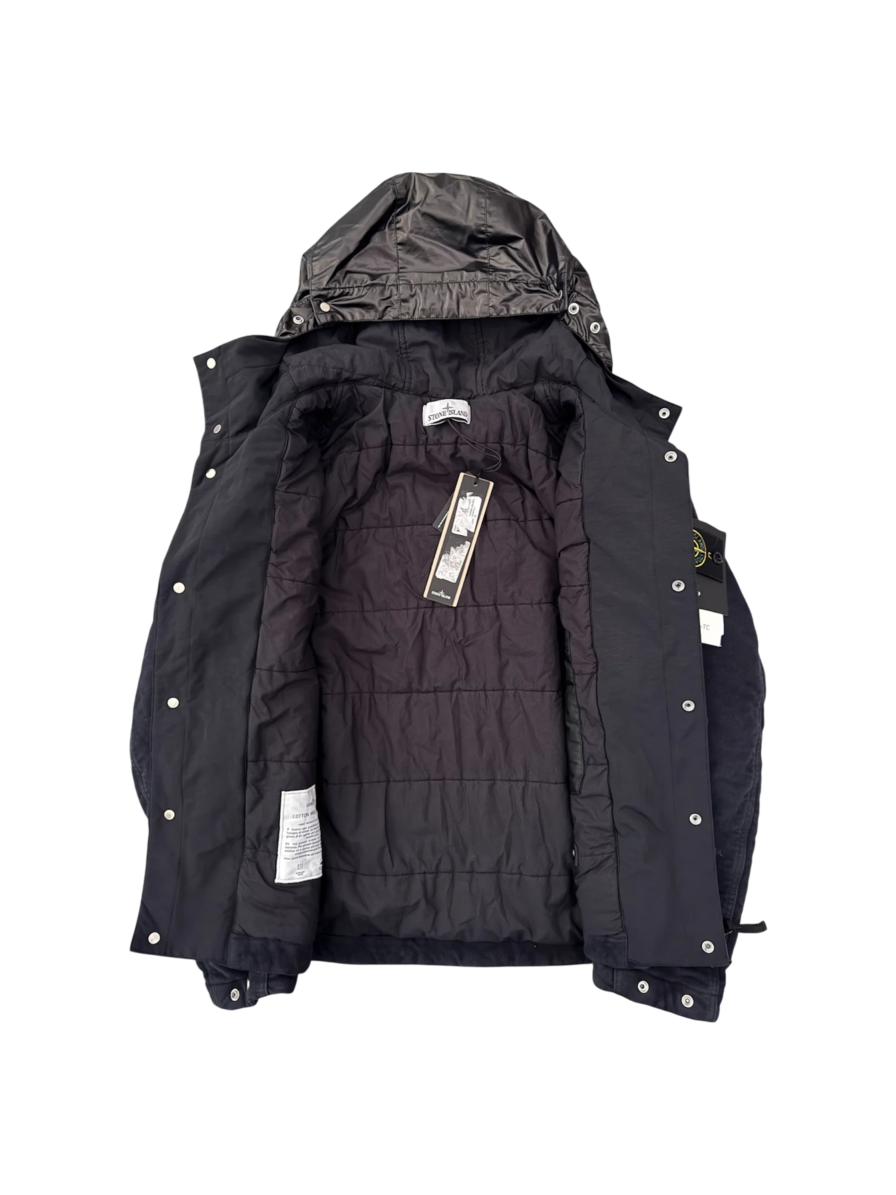 Stone Island 'Cotton Moleskin TC' Down Jacket - Small - Image 2