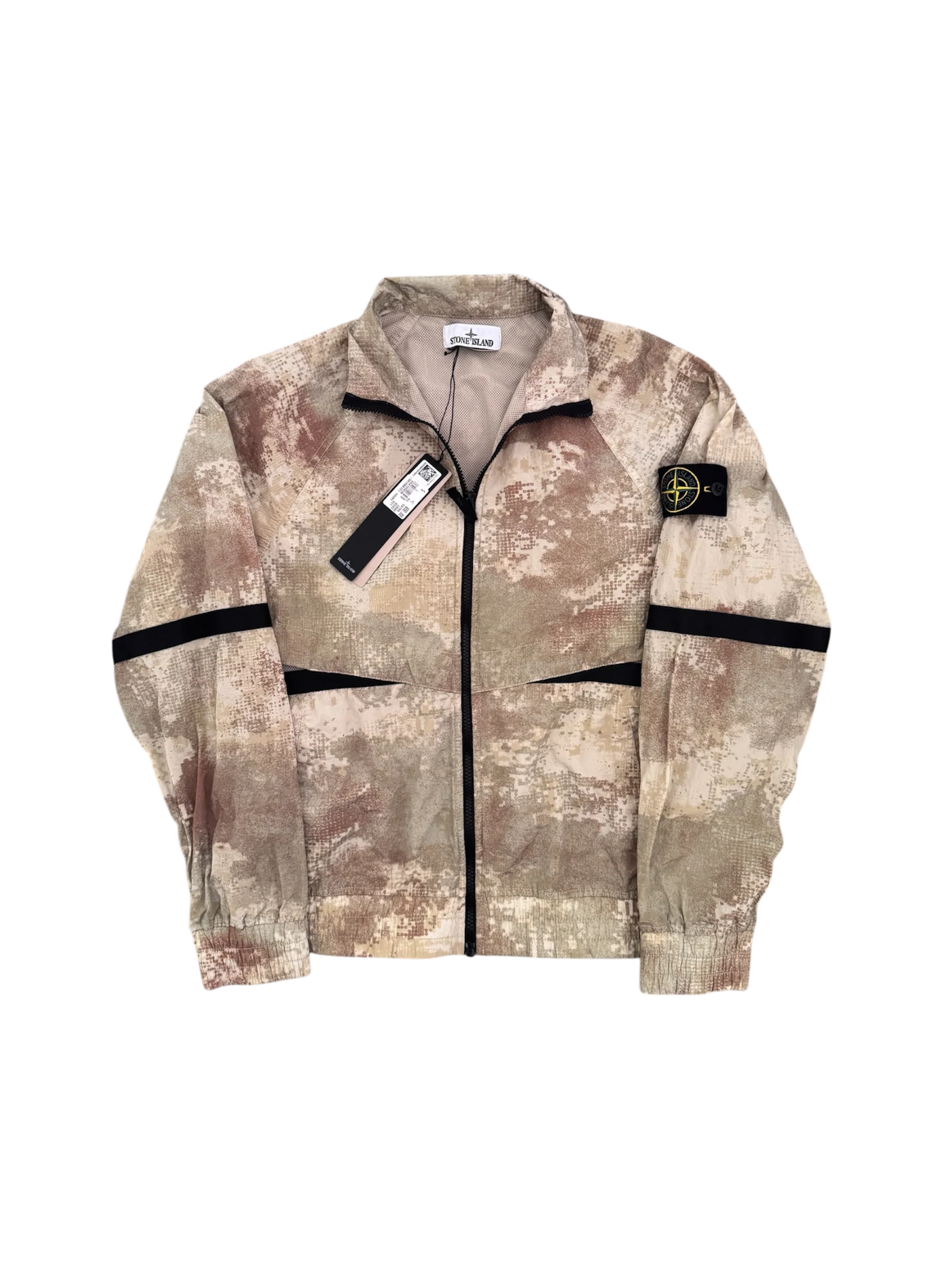 Stone Island 'Dissolving Grid Camo' Jacket - Small